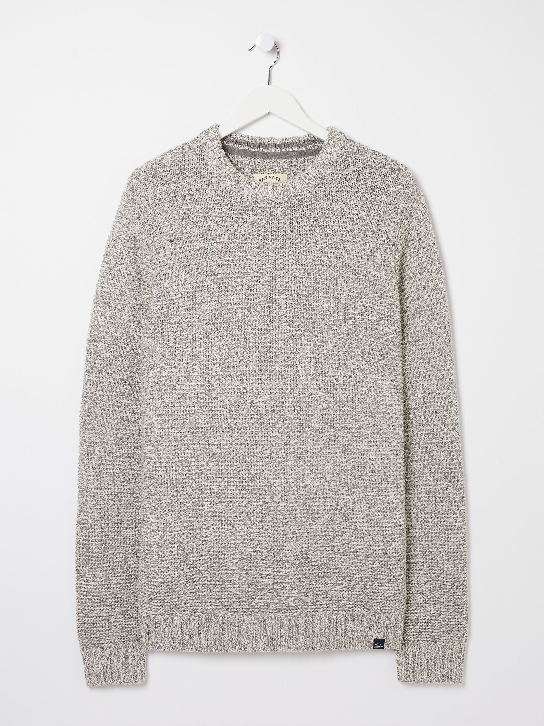 Hove Grey Crew Jumper - Image 4 of 4