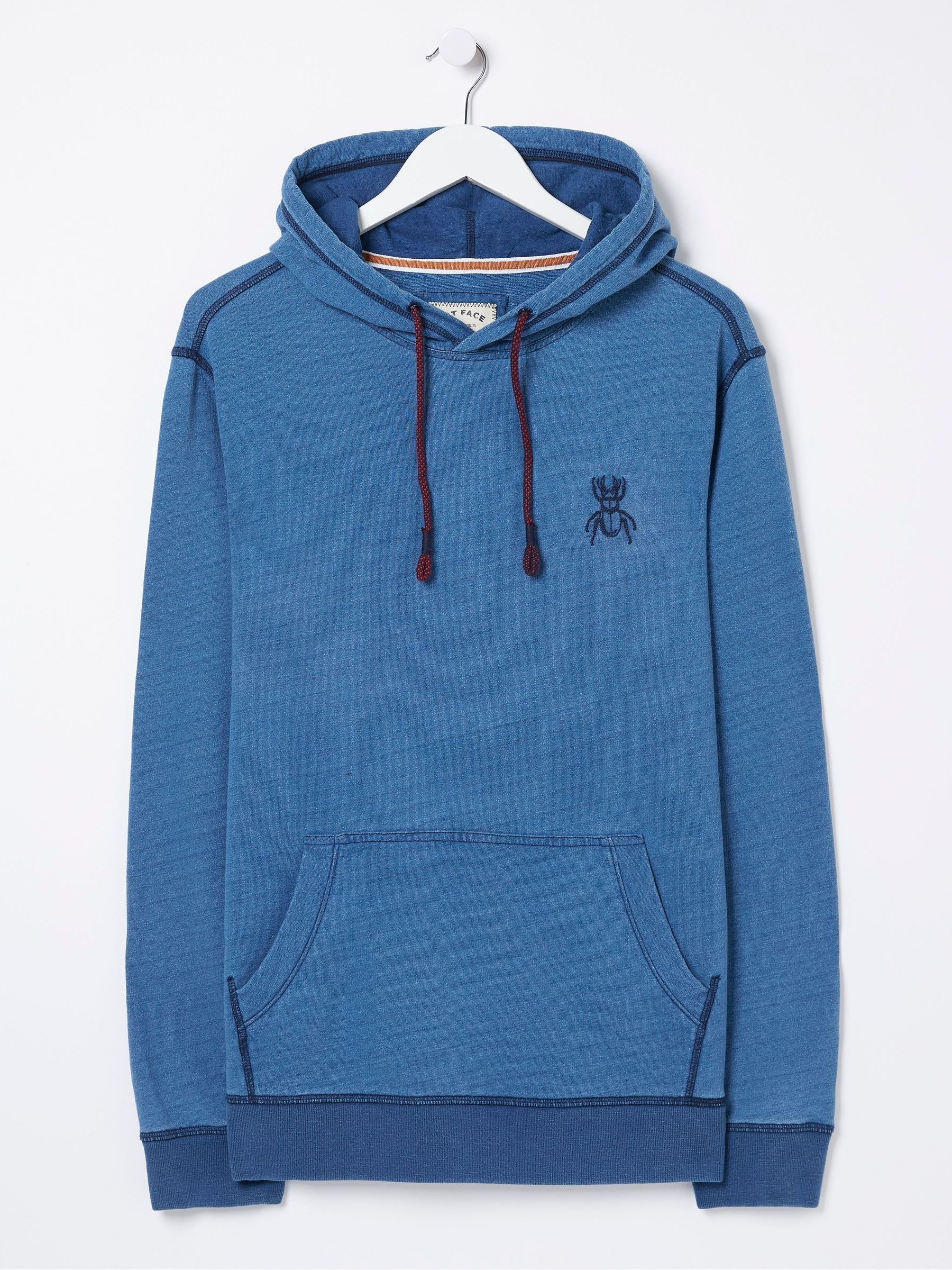 Indigo Blue National Forest Embroidered Hoodie - Image 1 of 1