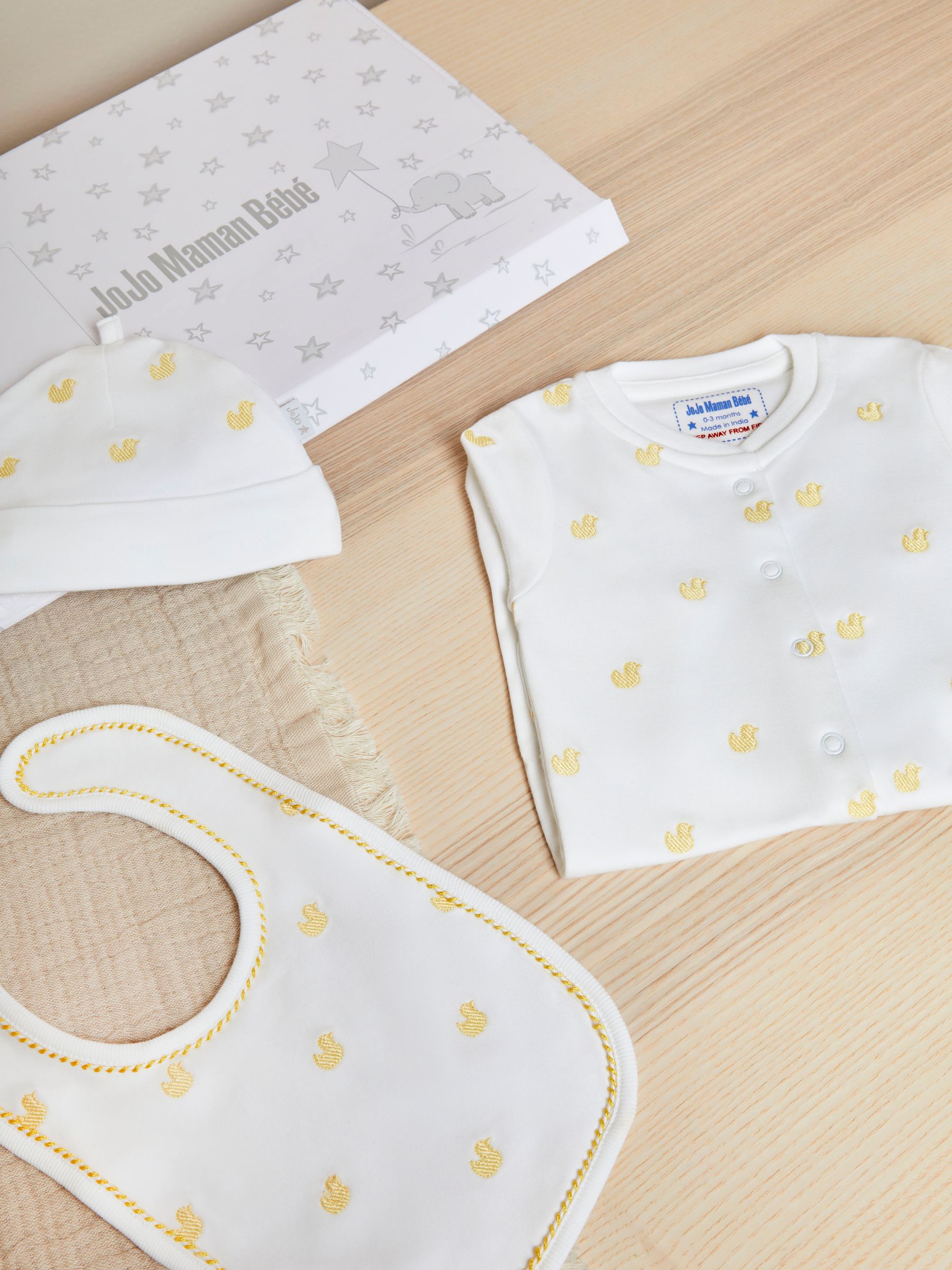 Yellow 3-Piece Letter Box Gift Set - Image 2 of 2
