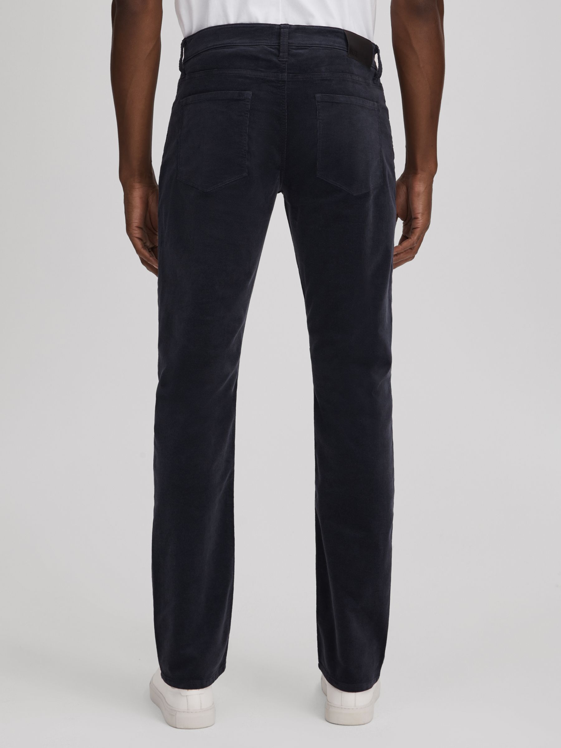 Paige Corduroy Jeans in Deep Anchor - Image 5 of 6