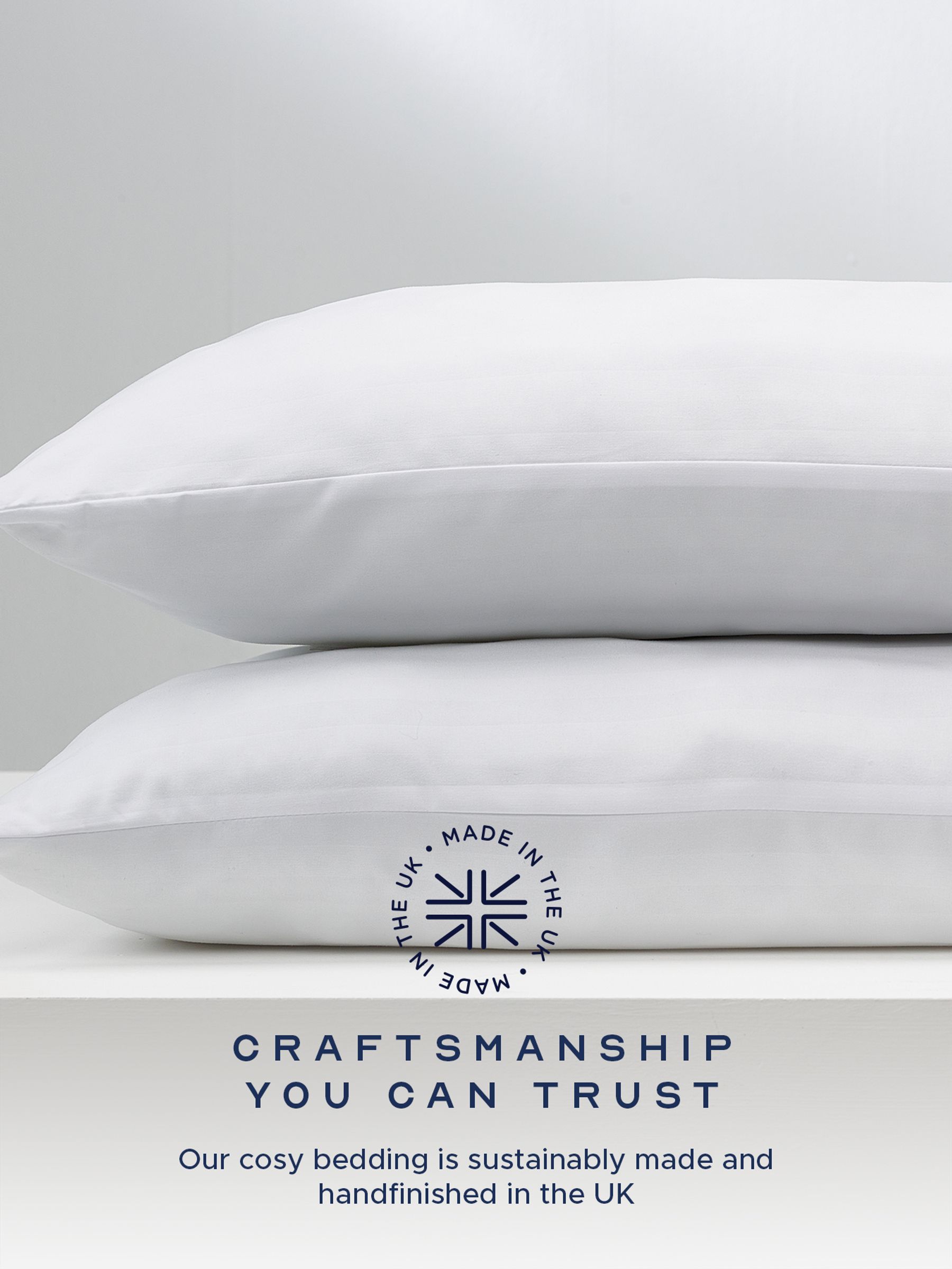Snuggledown White 2 Classic Soft Touch Pillows - Image 5 of 9