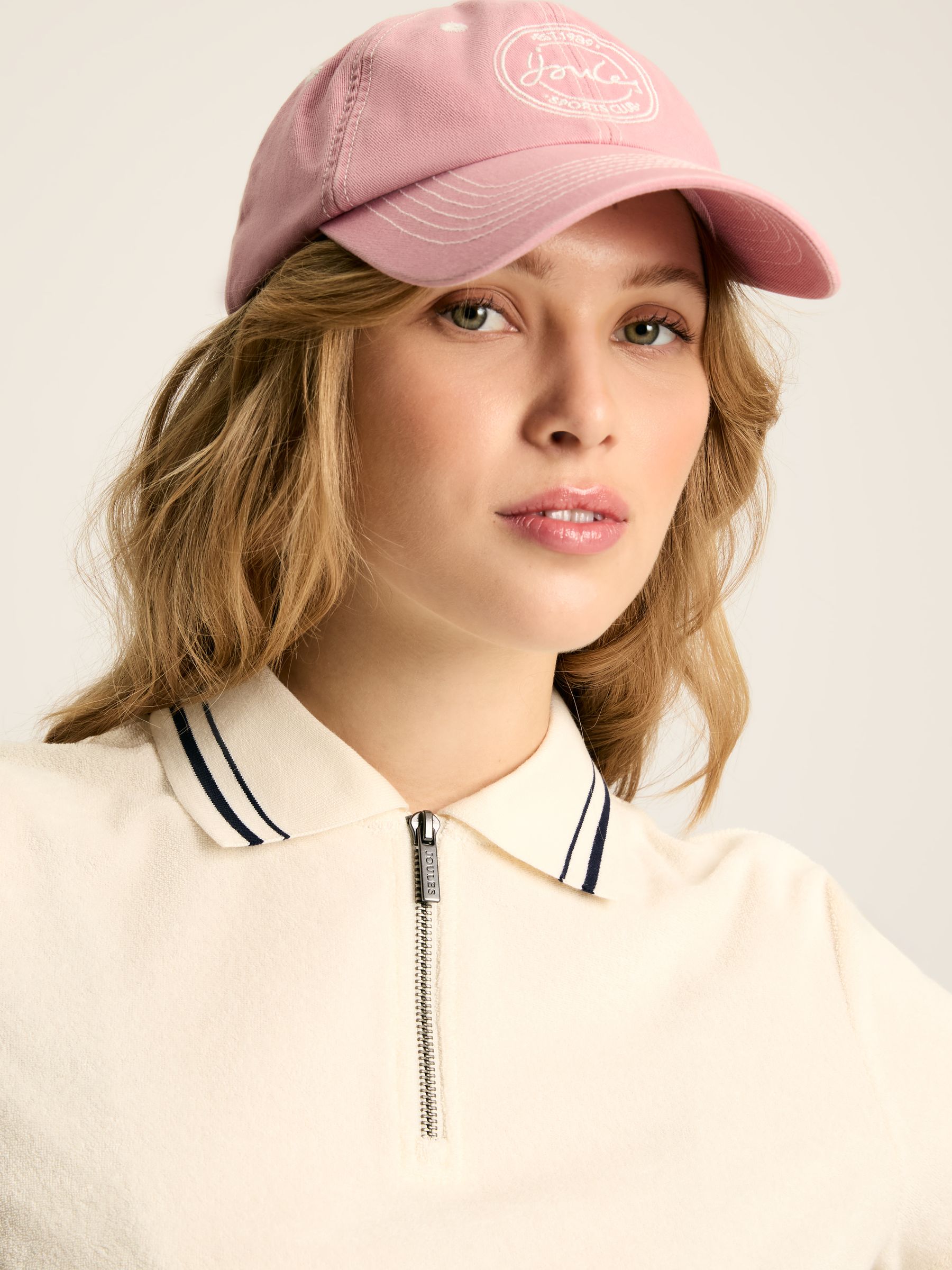 Kingsley Cream Towelling Polo Shirt - Image 4 of 5