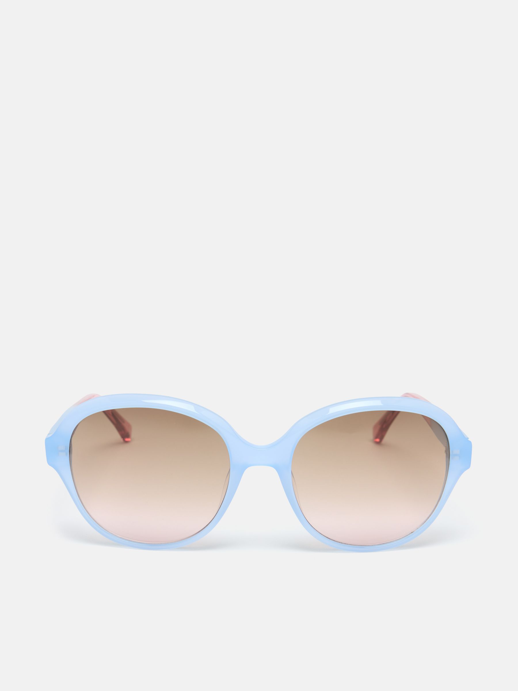 Blue Round Rimmed Sunglasses - Image 2 of 4