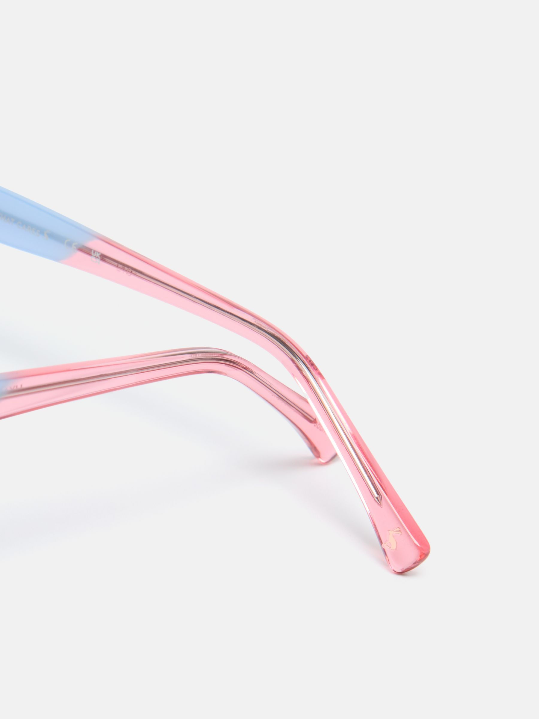 Blue Round Rimmed Sunglasses - Image 4 of 4