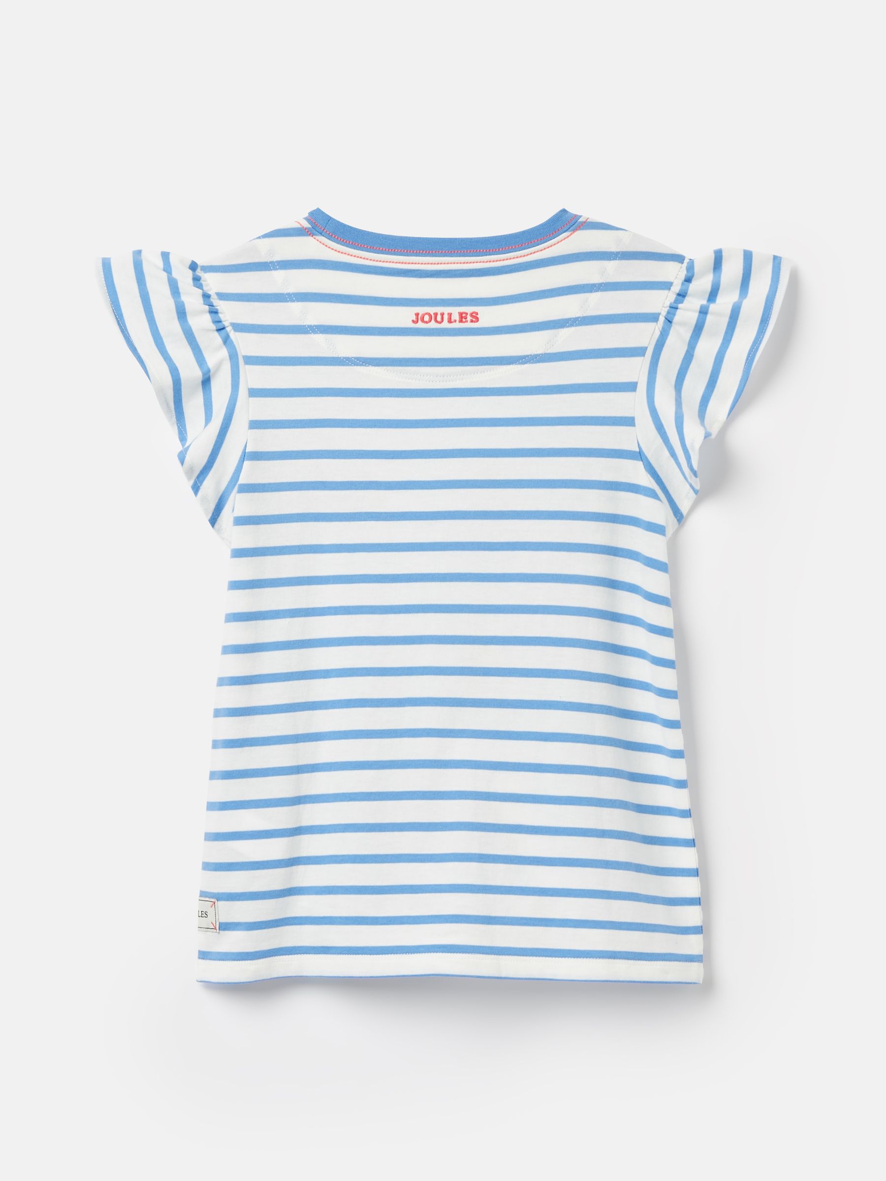 Girls' Flutter Astra Blue Short Sleeve Artwork T-Shirt - Image 2 of 7