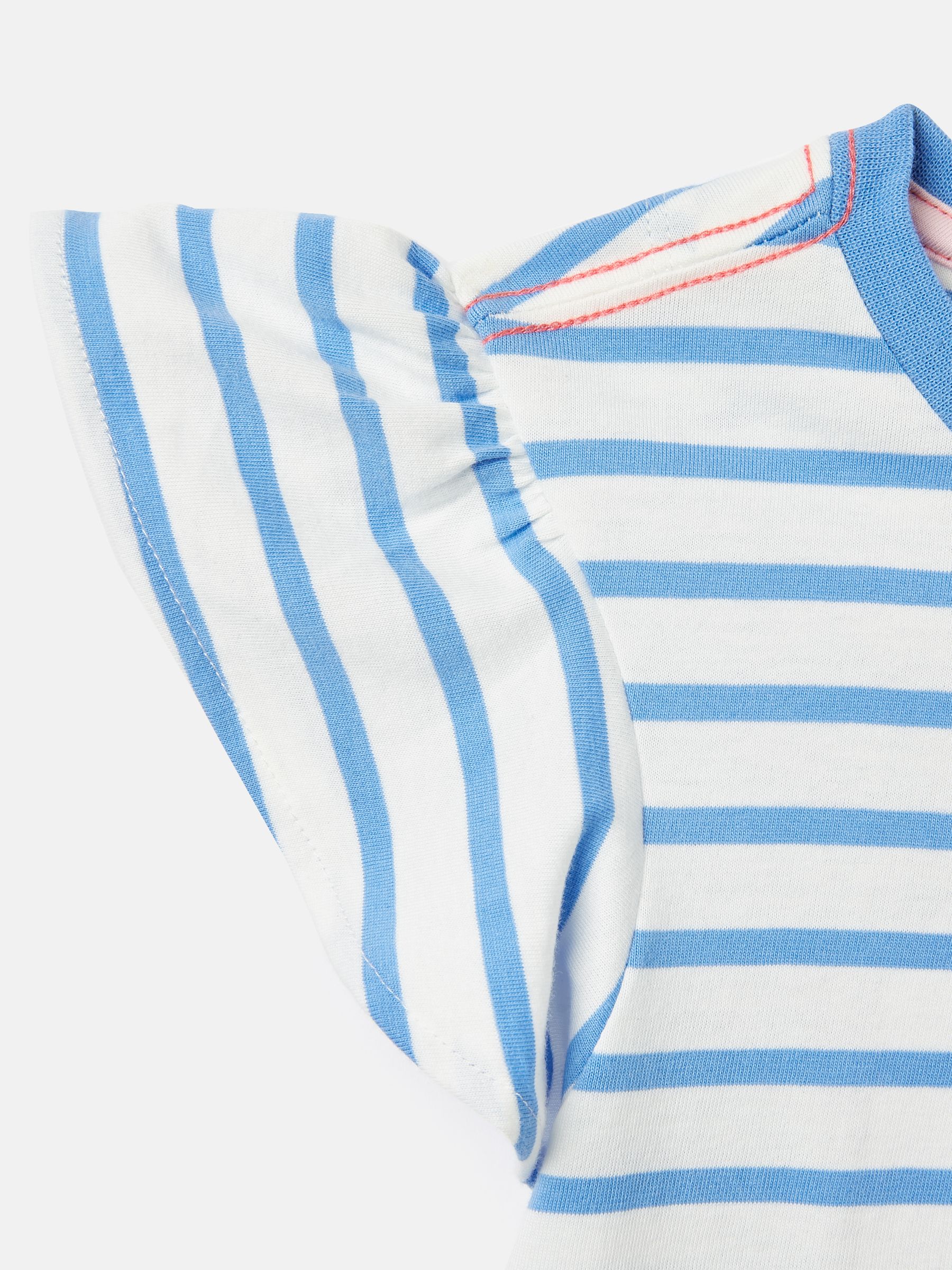 Girls' Flutter Astra Blue Short Sleeve Artwork T-Shirt - Image 6 of 7