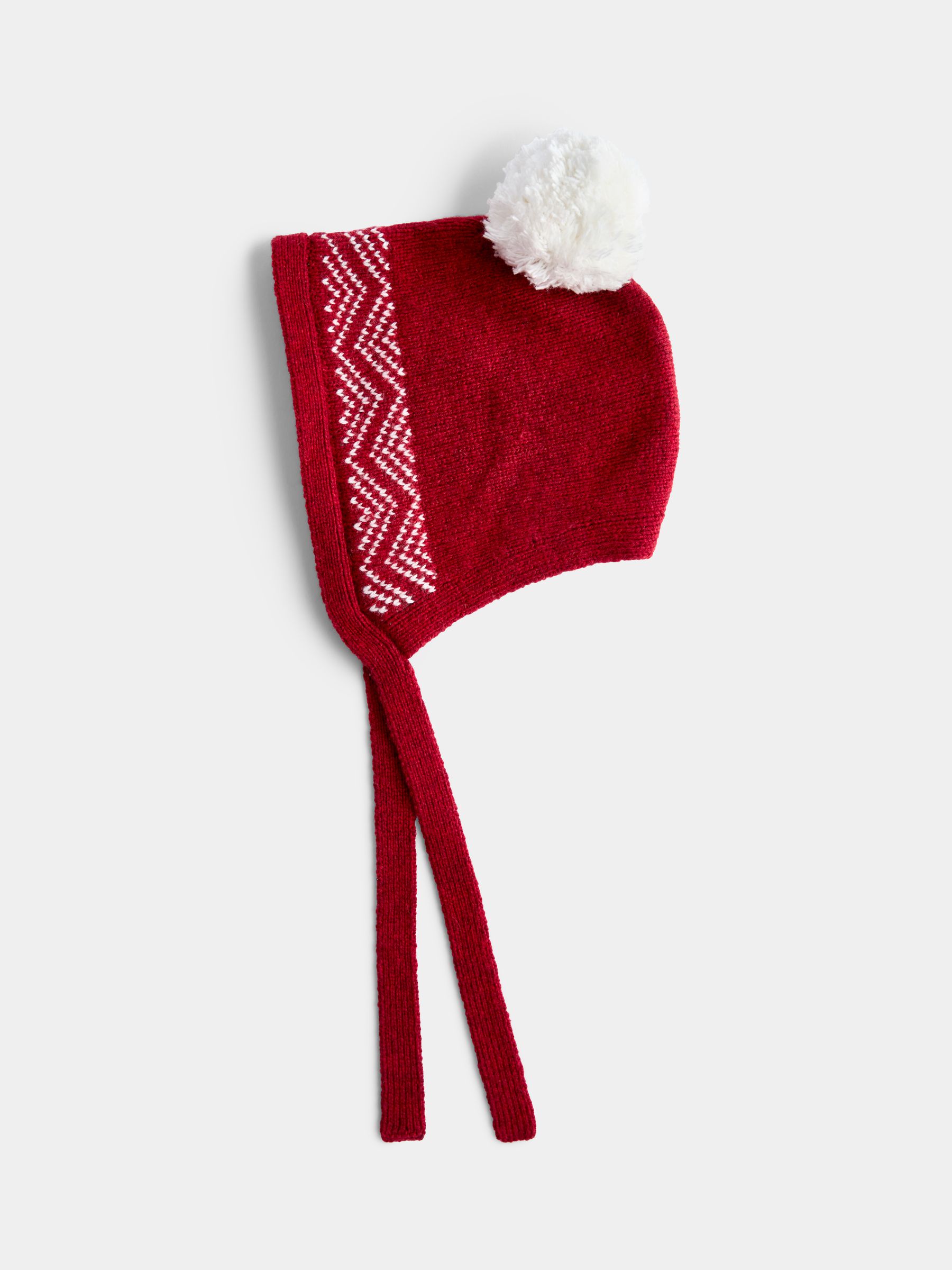 Red Fairisle Fair Isle Knitted Romper - Image 7 of 8