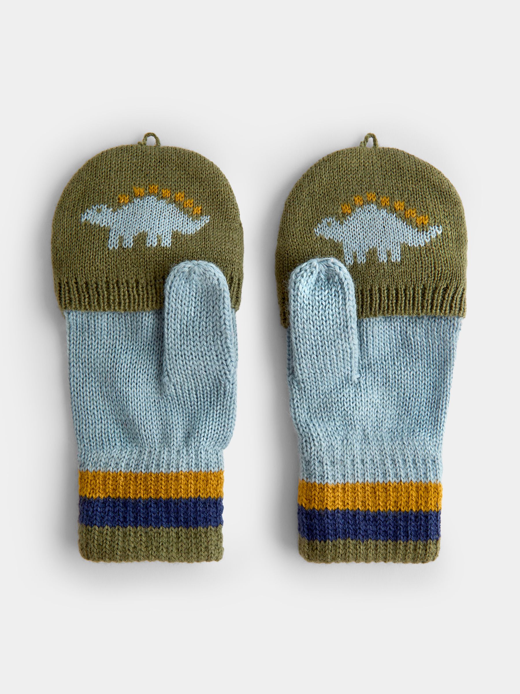 Green Dino Borg Mittens - Image 2 of 5