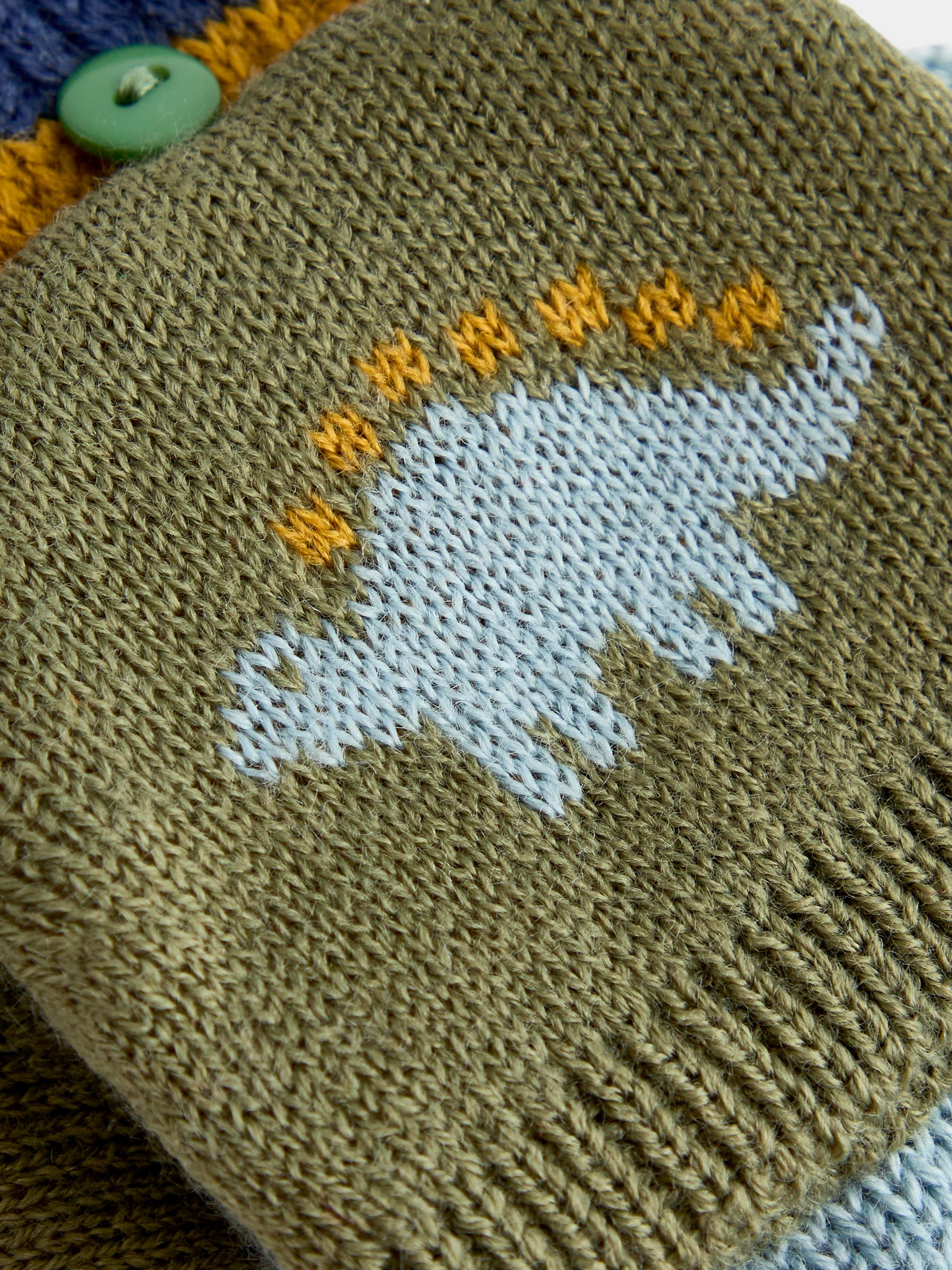 Green Dino Borg Mittens - Image 5 of 5 Green Dino Borg Mittens - Image 5 of 5