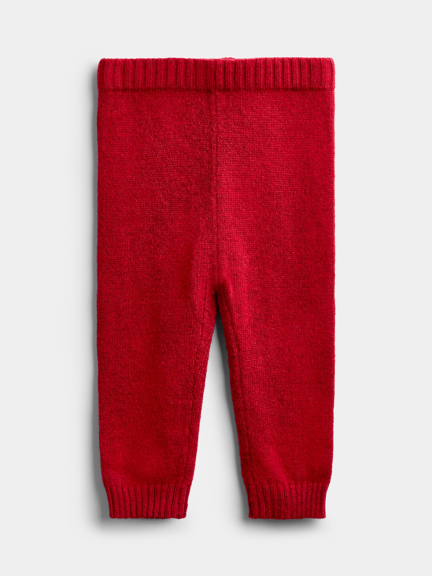 Red Christmas Reindeer & Tree Fairisle Knitted Set - Image 4 of 8