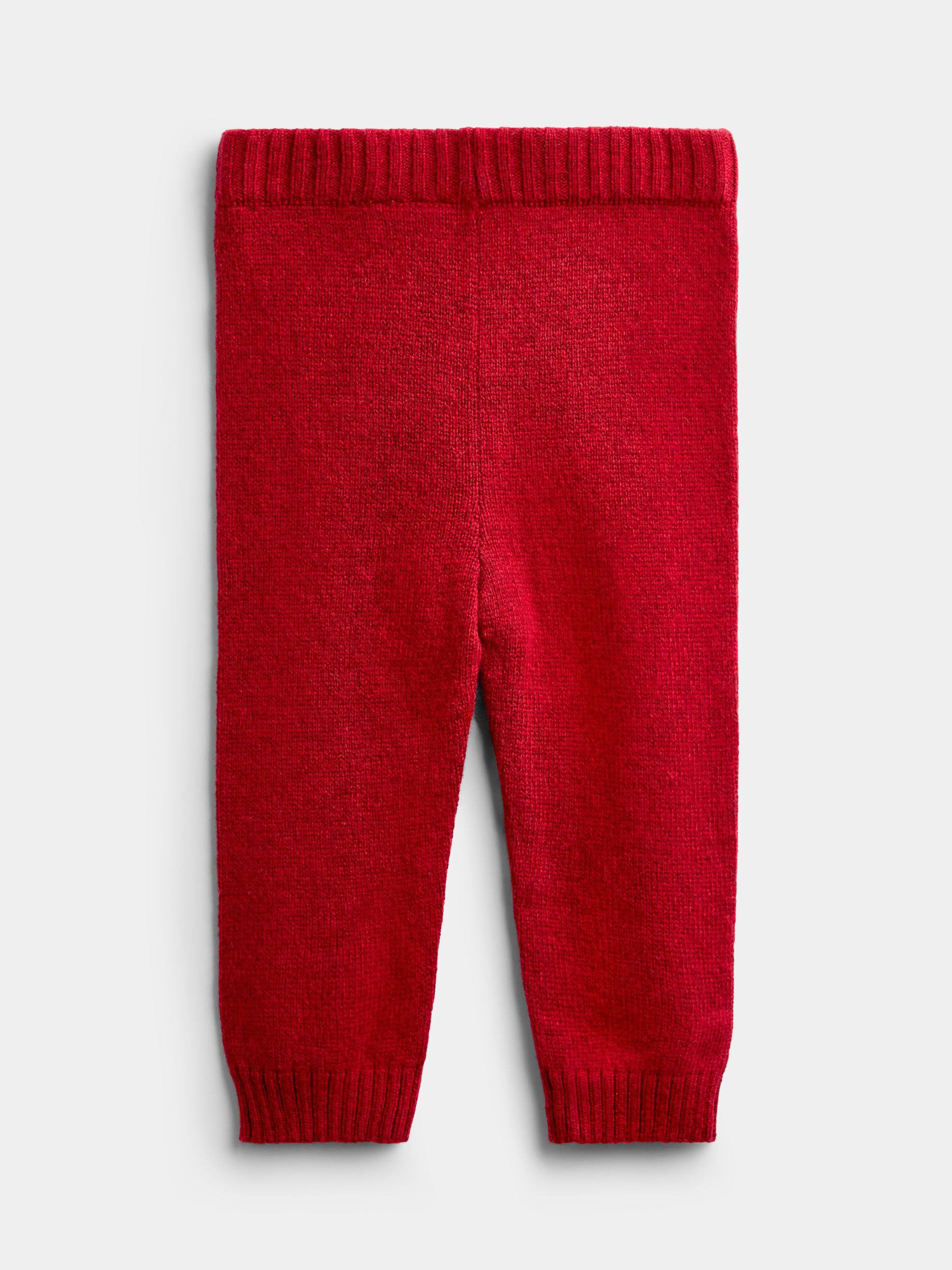 Red Christmas Reindeer & Tree Fairisle Knitted Set - Image 5 of 8