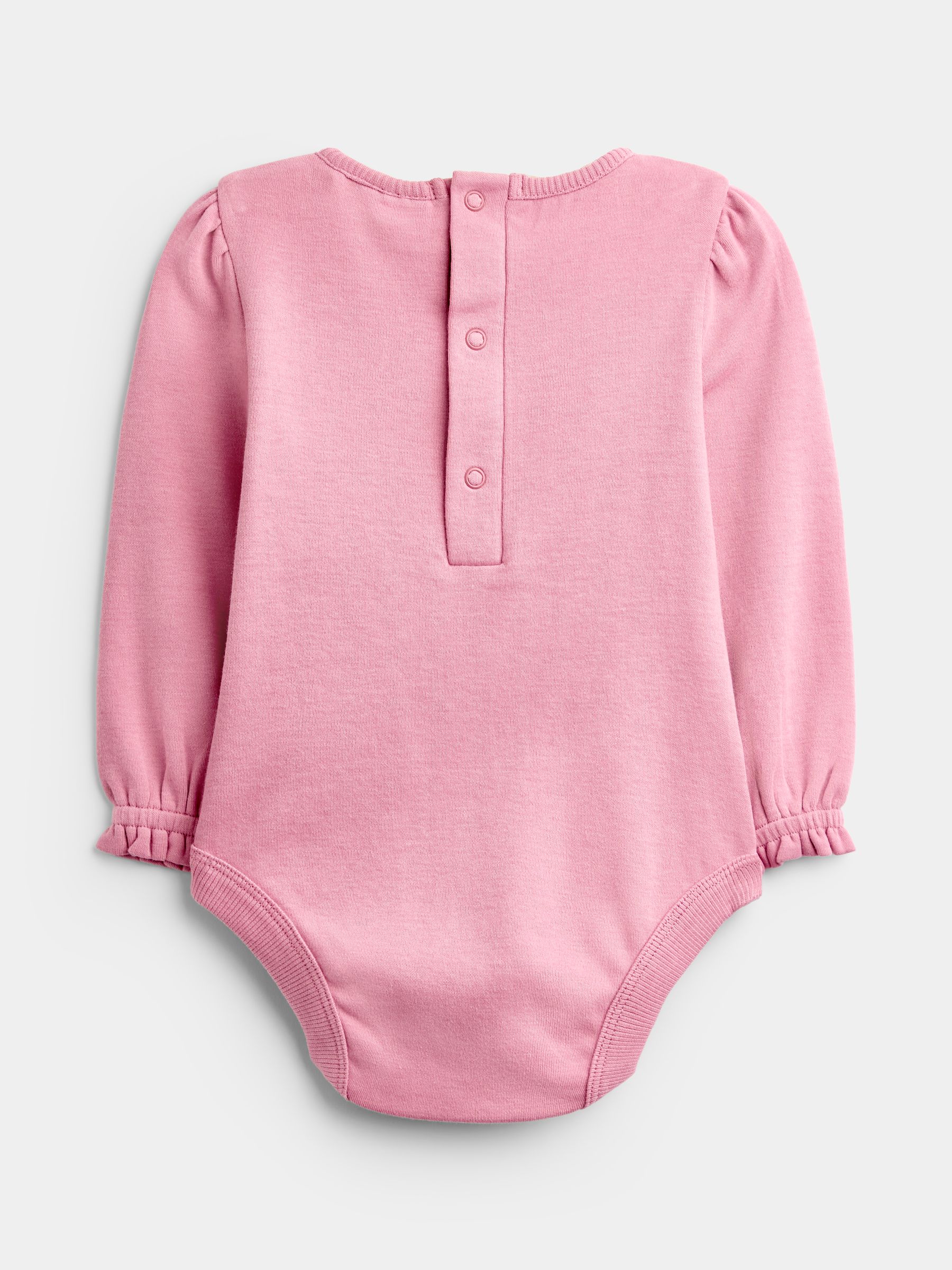 Dusky Pink Ditsy Floral Cord Dungaree & Body Set - Image 3 of 6