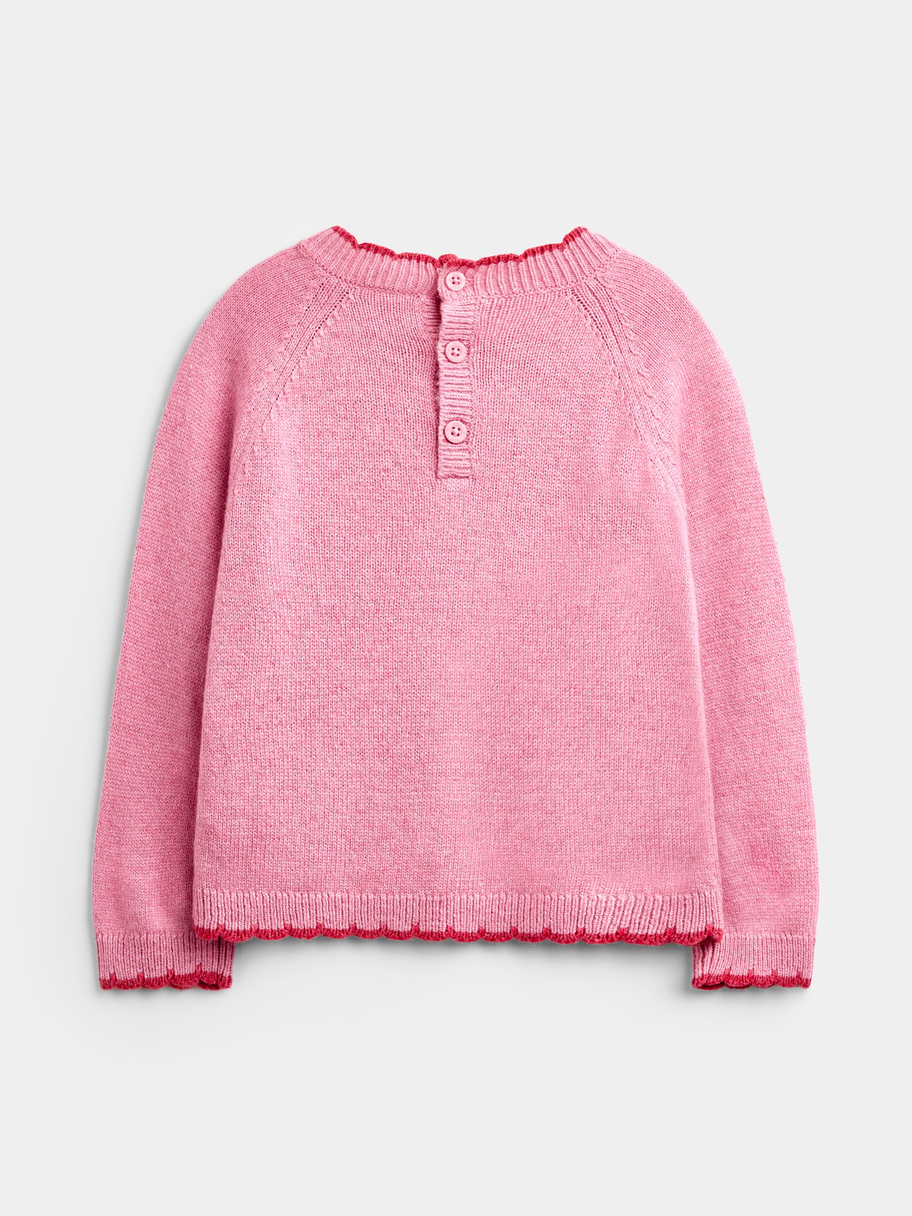 Light Pink Fox Knit Jumper - Image 2 of 4