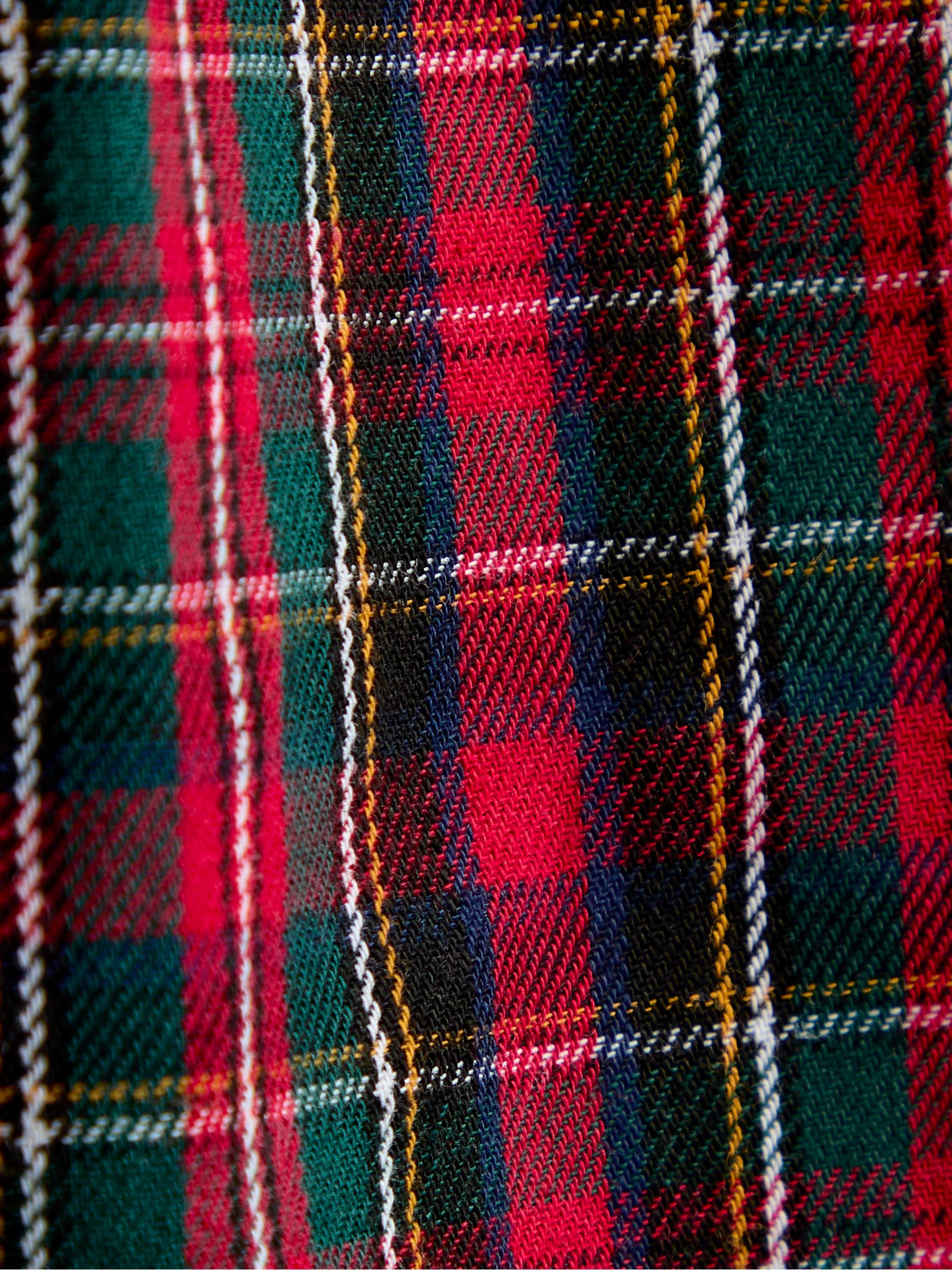 Red Tartan Check Frill Collar Dress - Image 7 of 7 Red Tartan Check Frill Collar Dress - Image 7 of 7