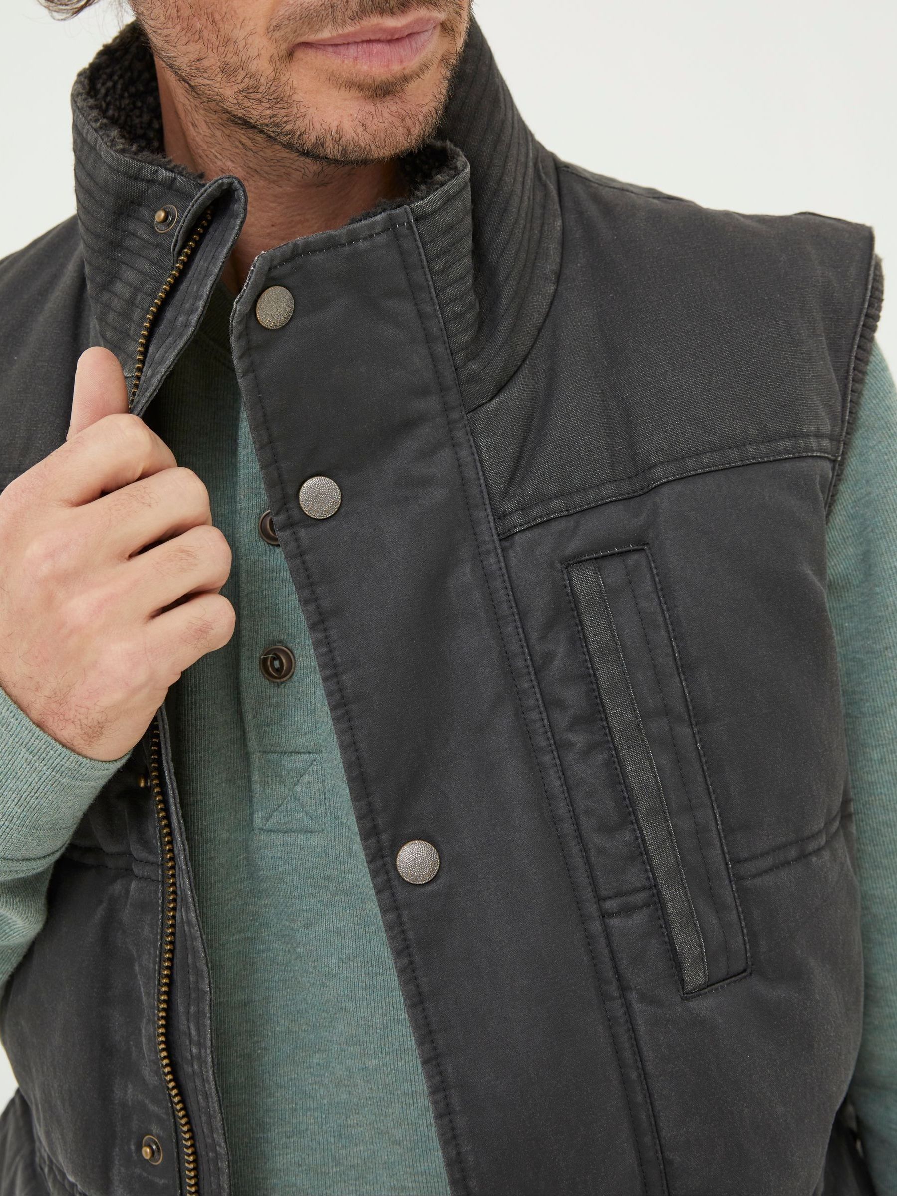 Grey Paignton Gilet - Image 4 of 7