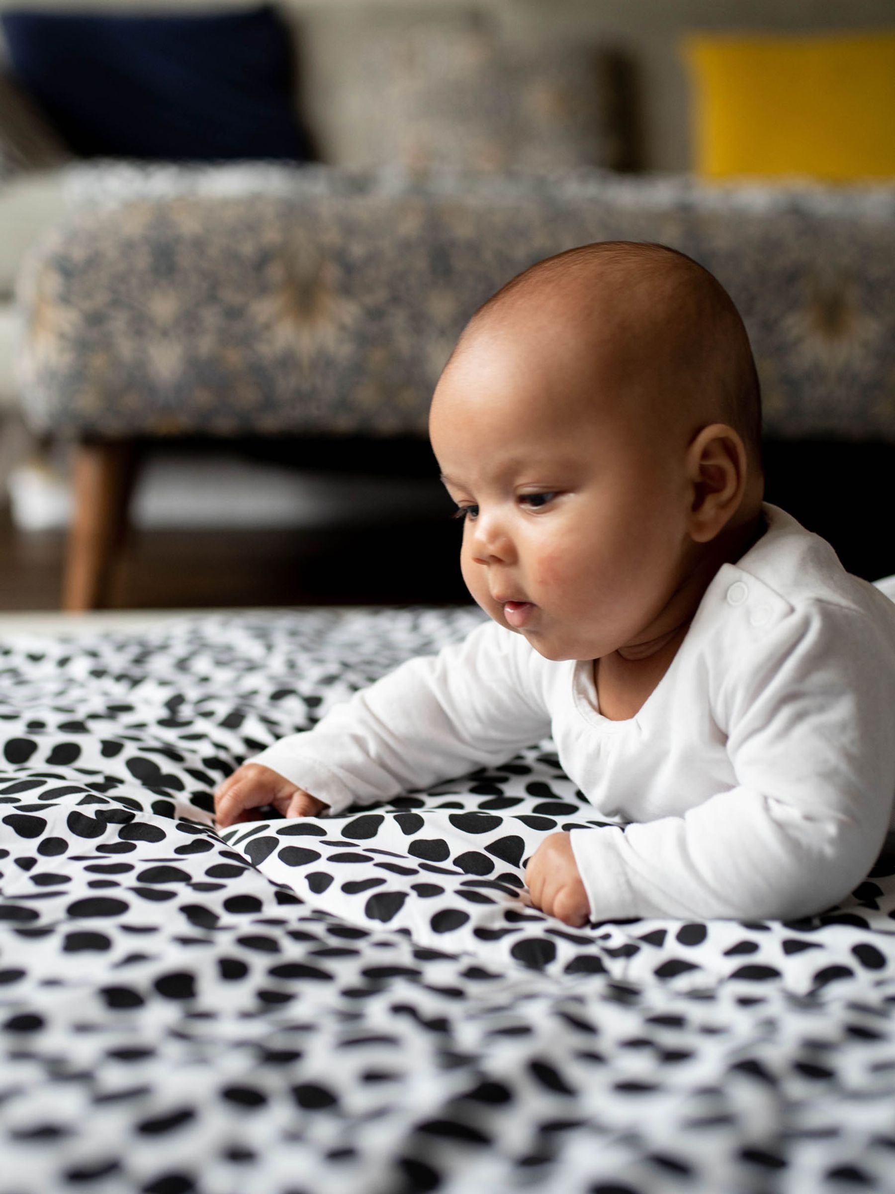 Etta Loves Animal Print Reversible Sensory Playmat - Image 1 of 6