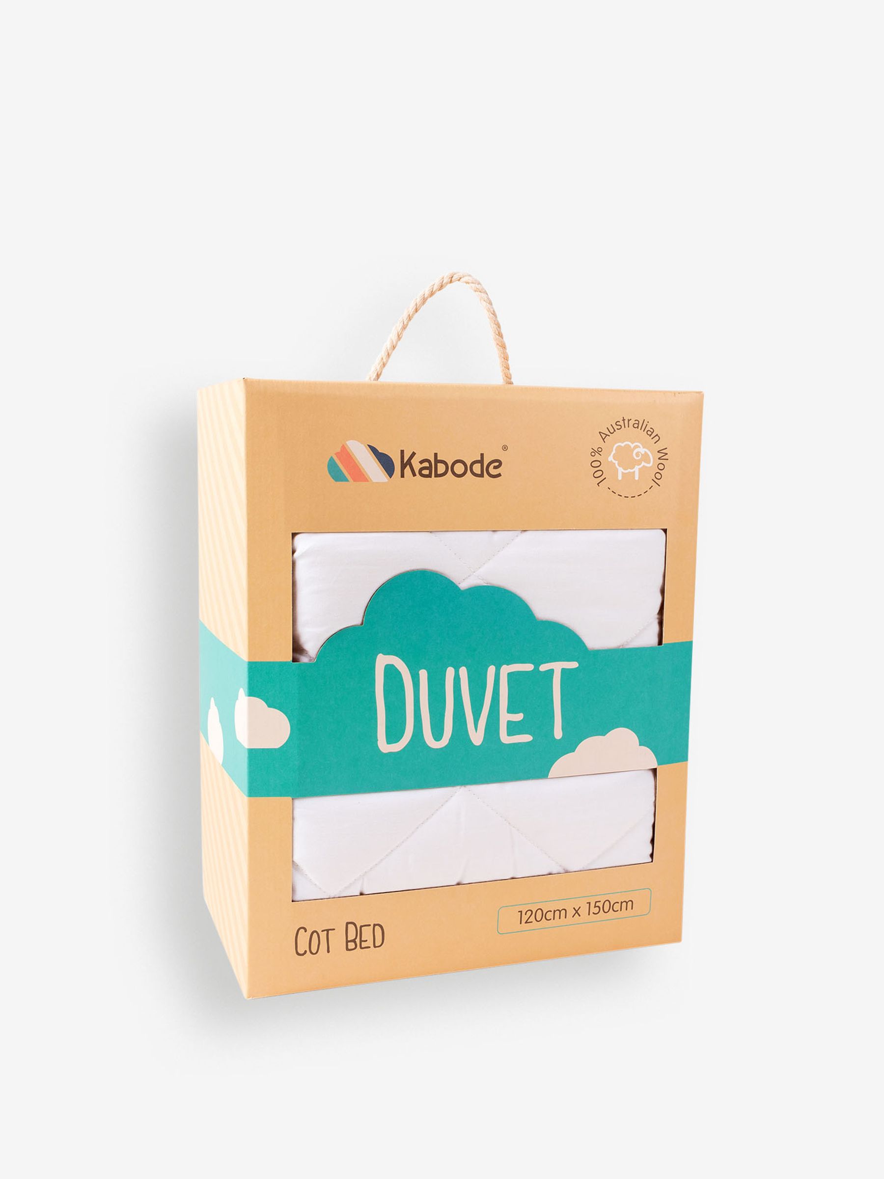 Kabode Wool Cot Bed Duvet - Image 3 of 3