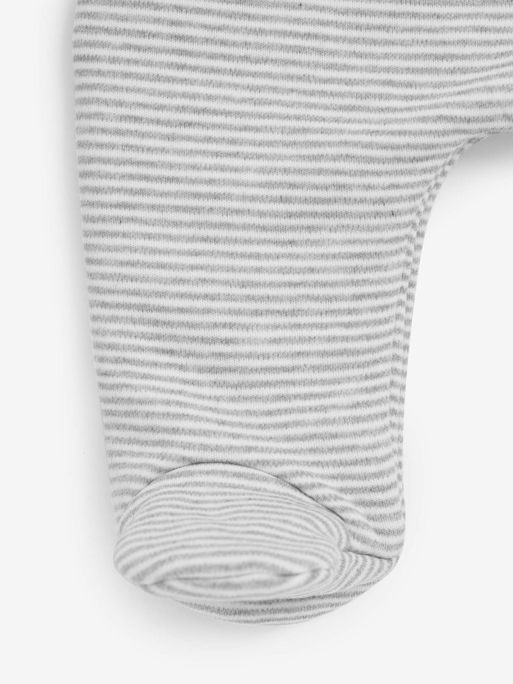 Grey 2-Piece Elephant Dungaree Set - Image 5 of 6