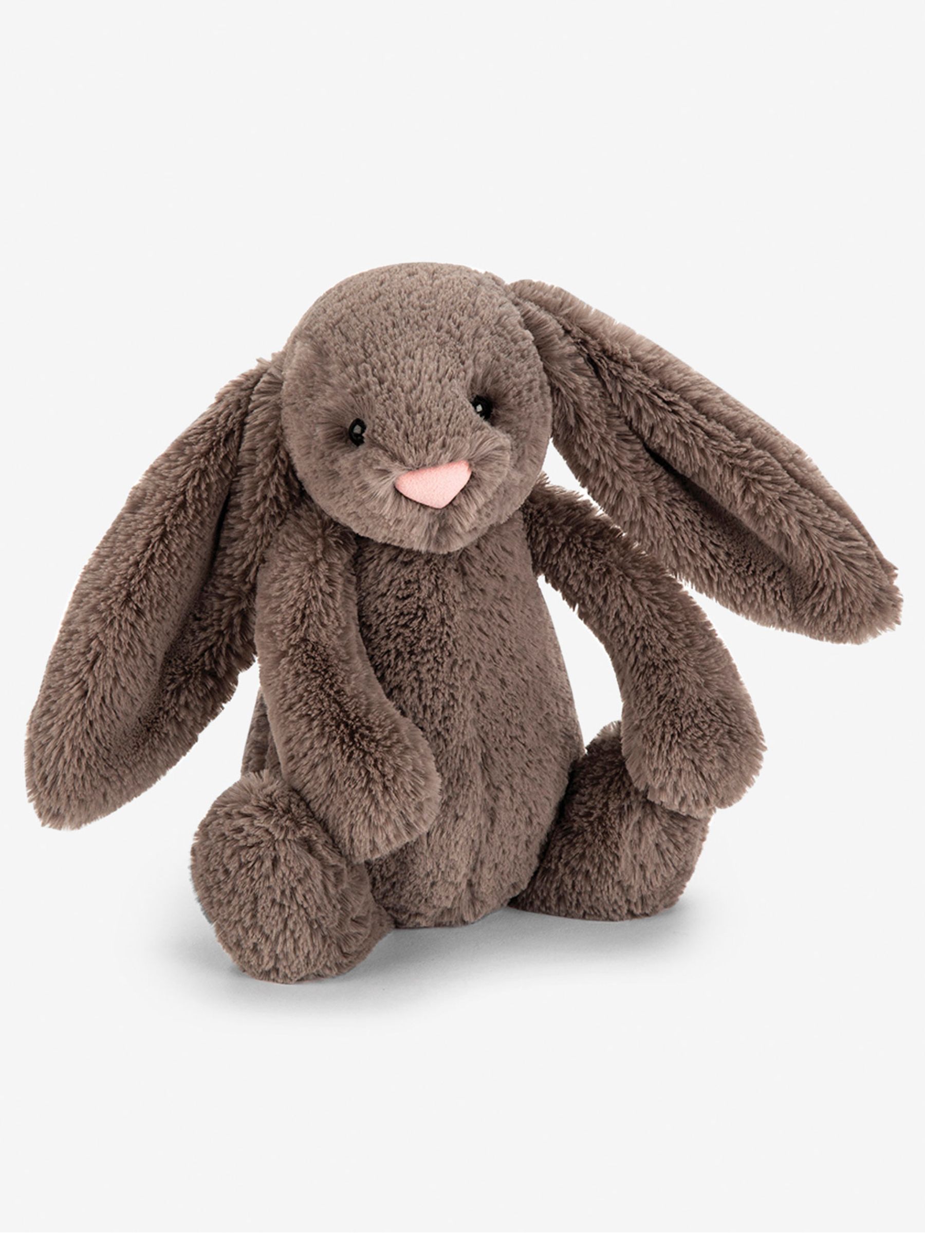 Dark Brown Jellycat Bashful Bunny Soft Toy - Image 1 of 1