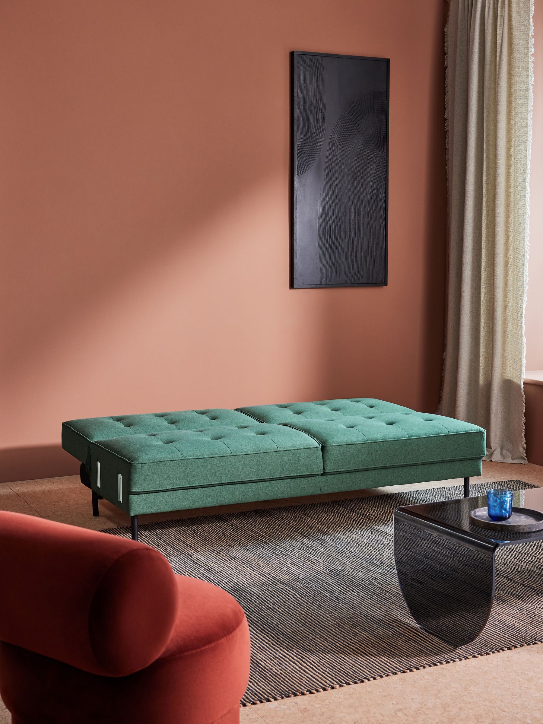 Rosslyn Sofa Bed in Woodland Green - Image 2 of 6