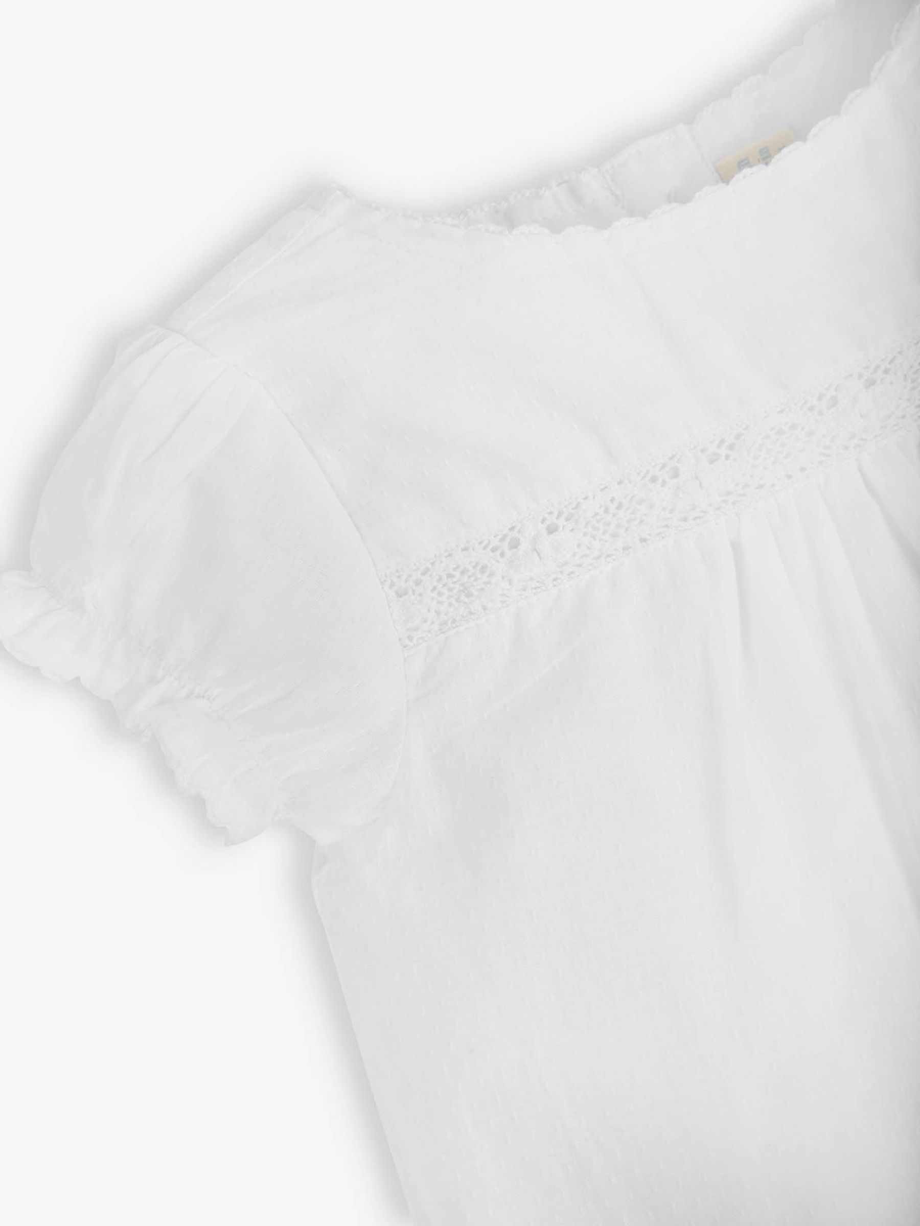White Mouse Embroidered Blouse - Image 2 of 3