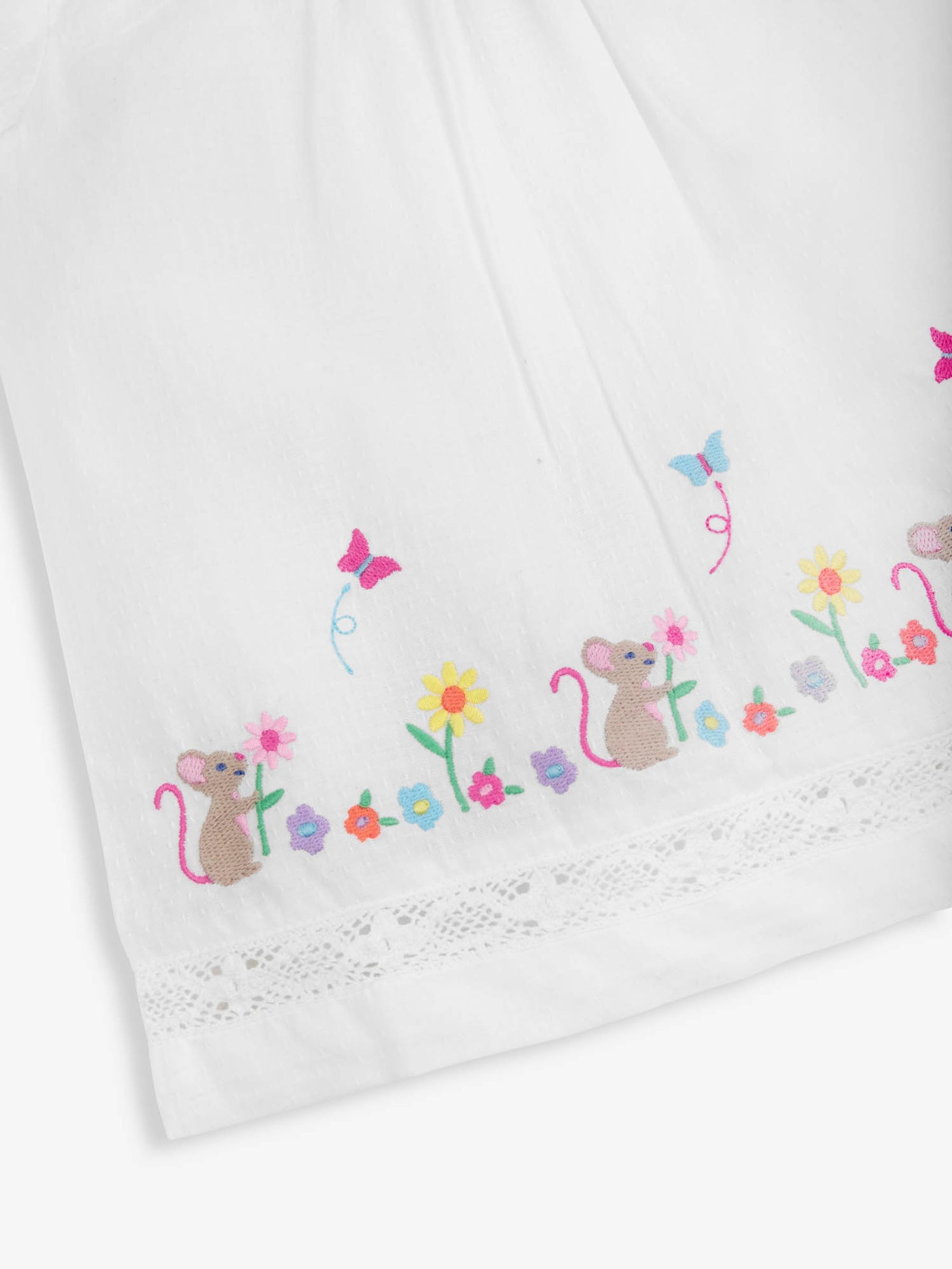 White Mouse Embroidered Blouse - Image 3 of 3