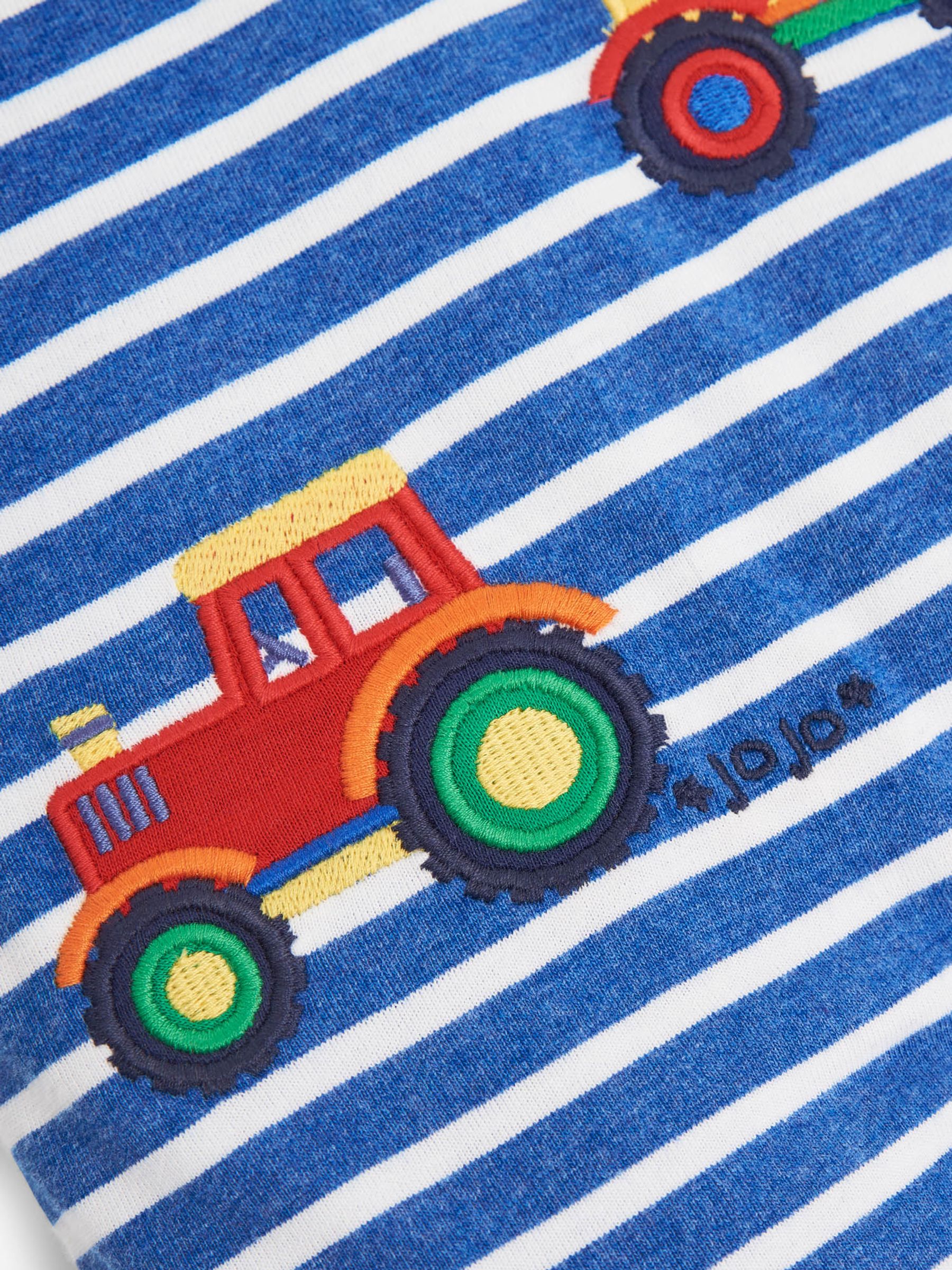 Cobalt Cobalt Tractor Baby Romper - Image 2 of 2