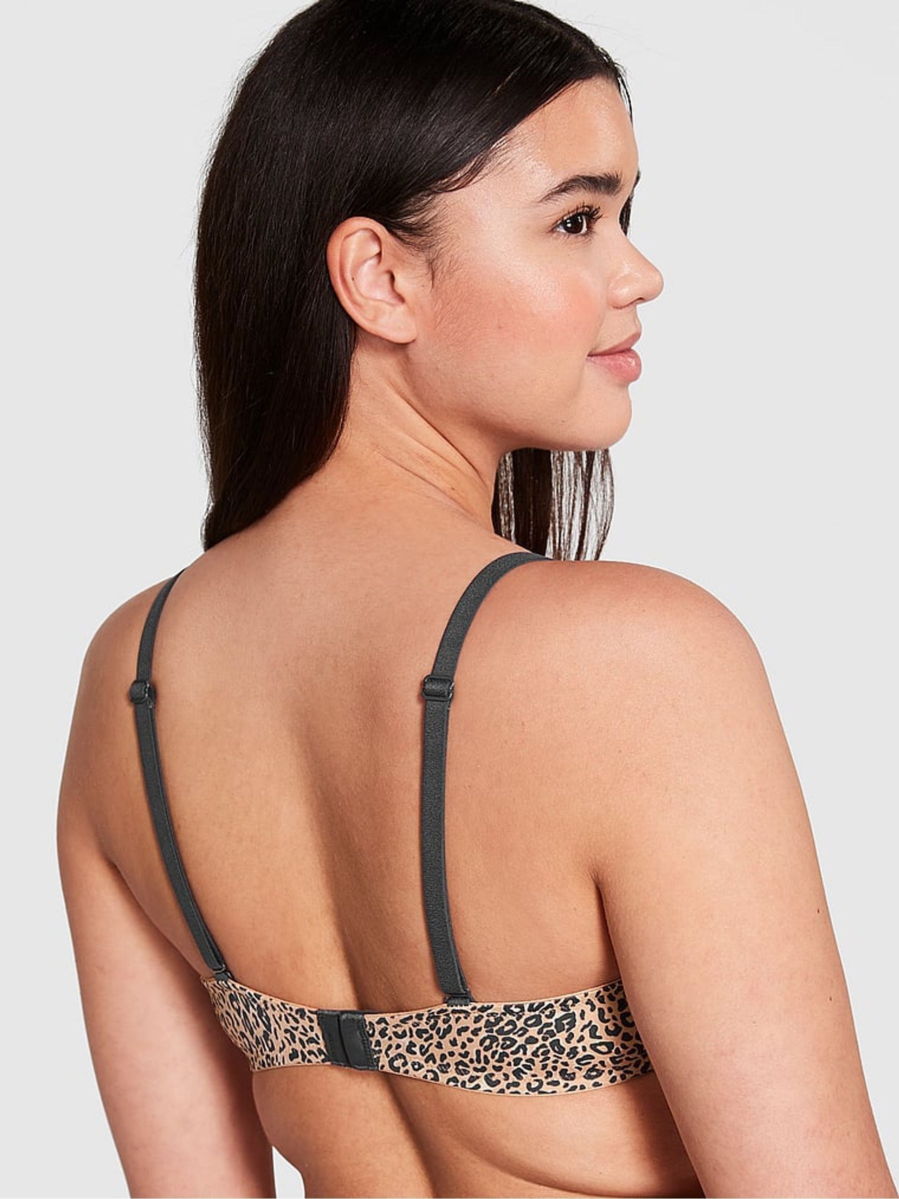Brown Leopard T Shirt Bra - Image 2 of 4