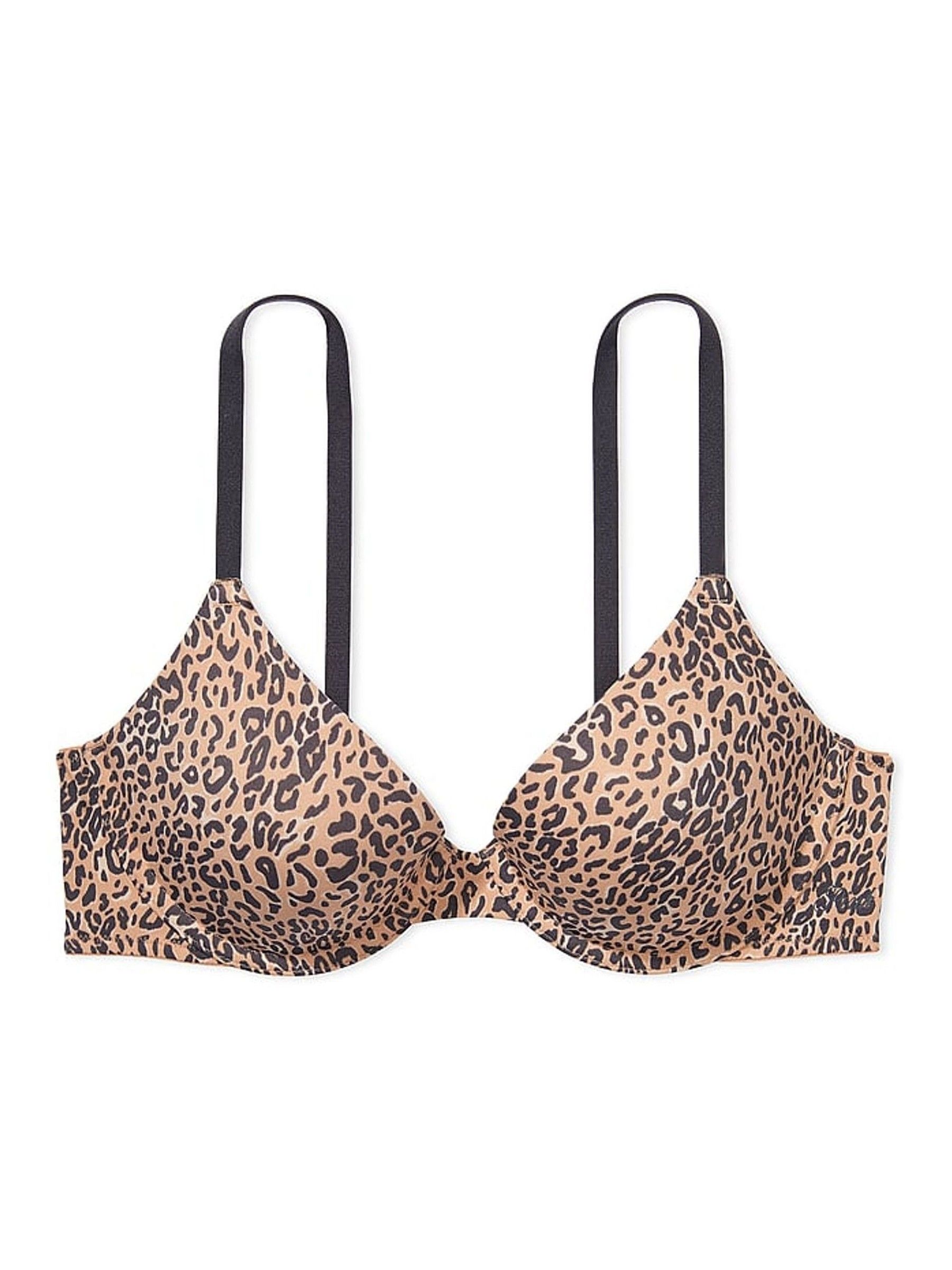 Brown Leopard T Shirt Bra - Image 3 of 4