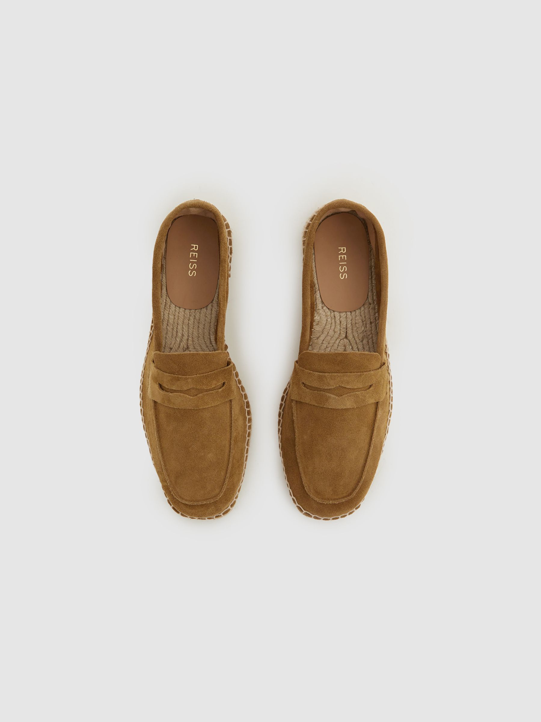 Suede Summer Shoes in Tan - Image 3 of 5