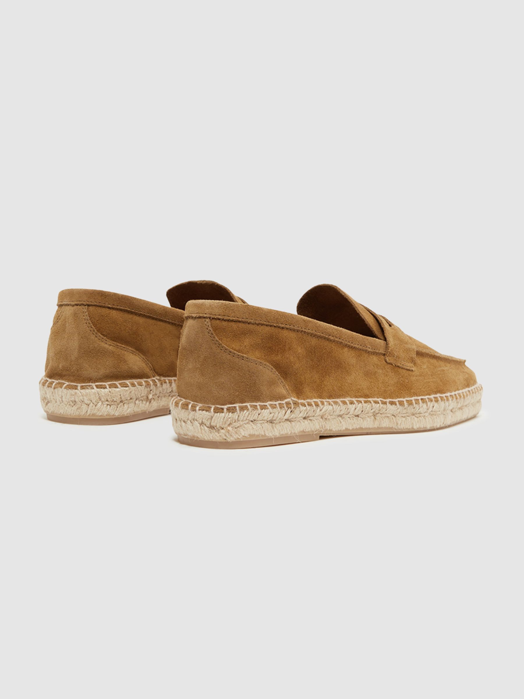 Suede Summer Shoes in Tan - Image 4 of 5