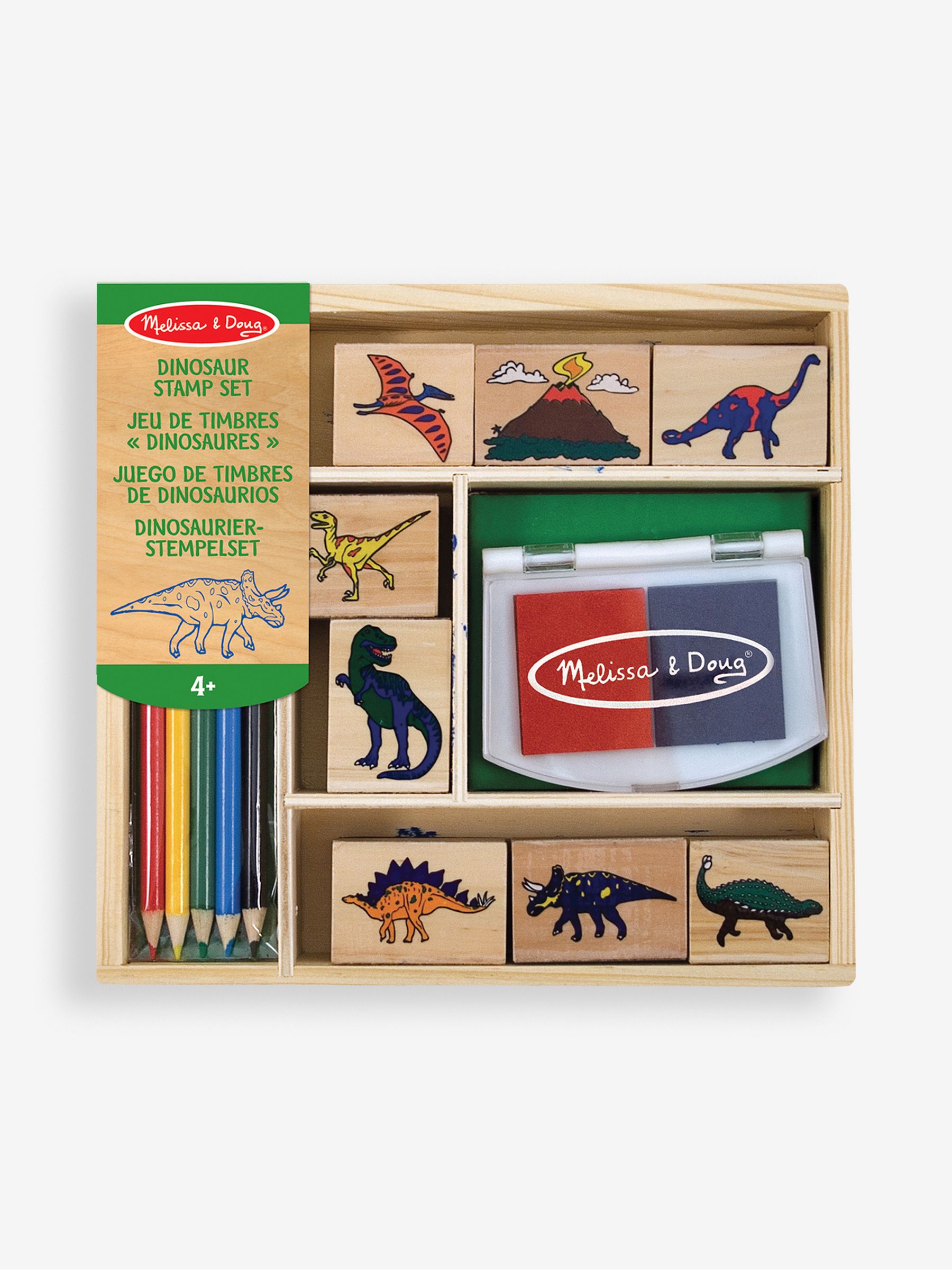Melissa & Doug Dinosaur Stamp Set - Image 1 of 4