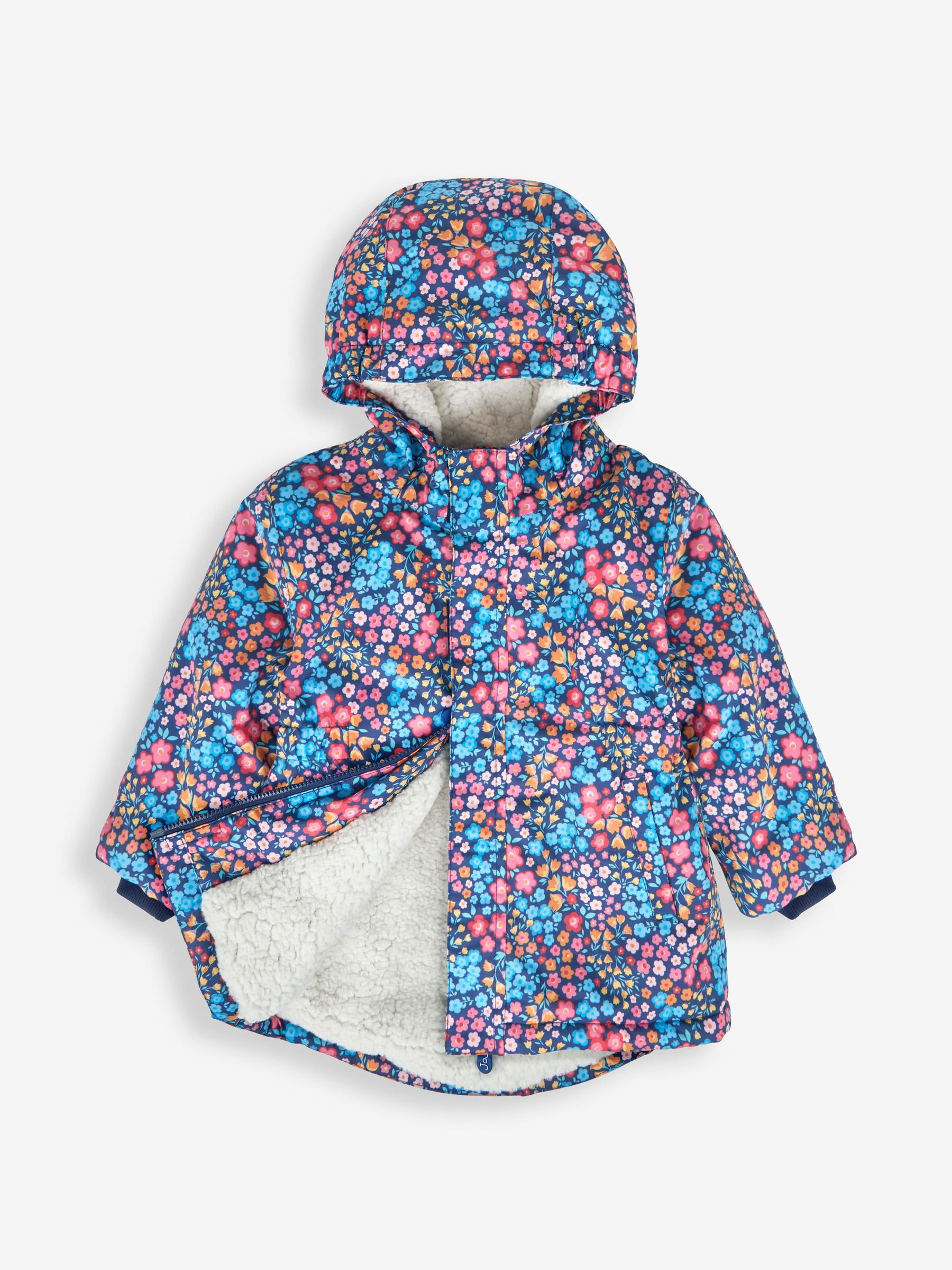 Navy Blue Pretty Parka - Image 6 of 8