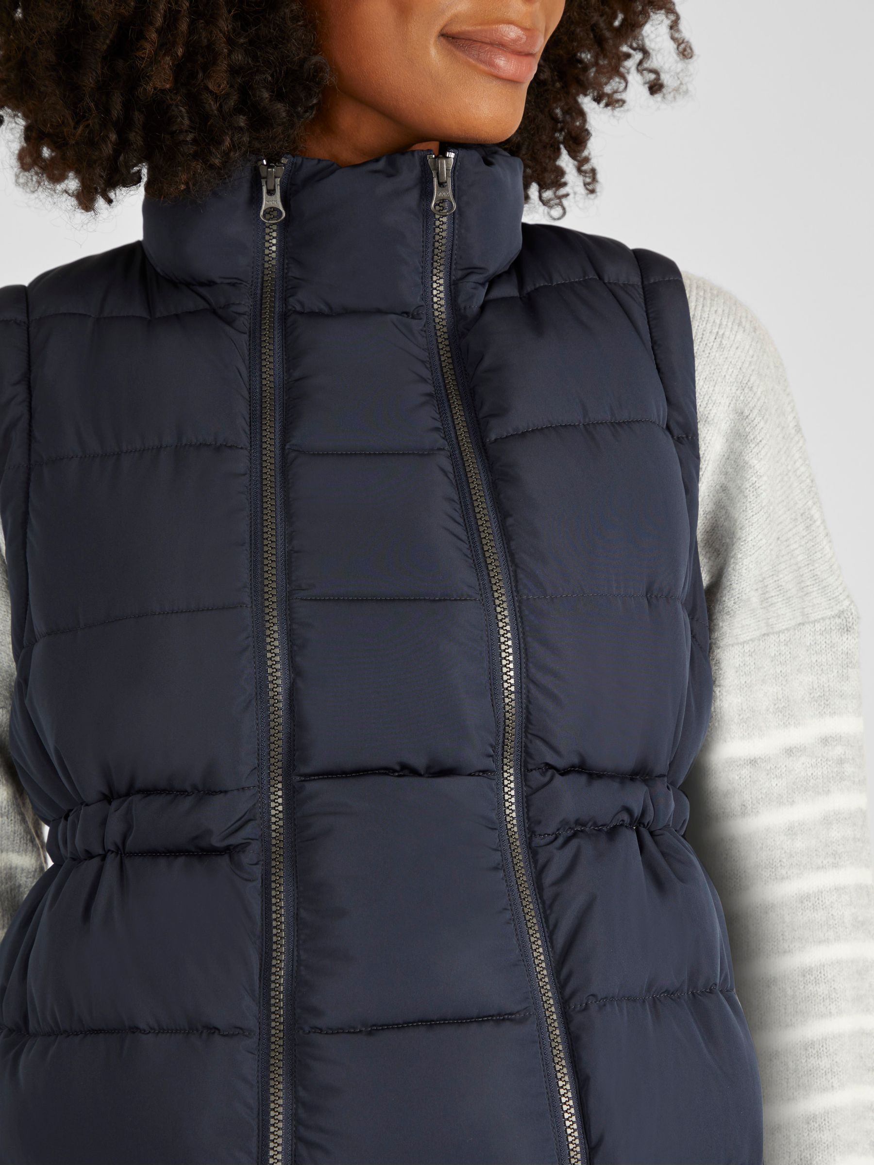 Navy 2-in-1 Maternity Padded Gilet - Image 5 of 5