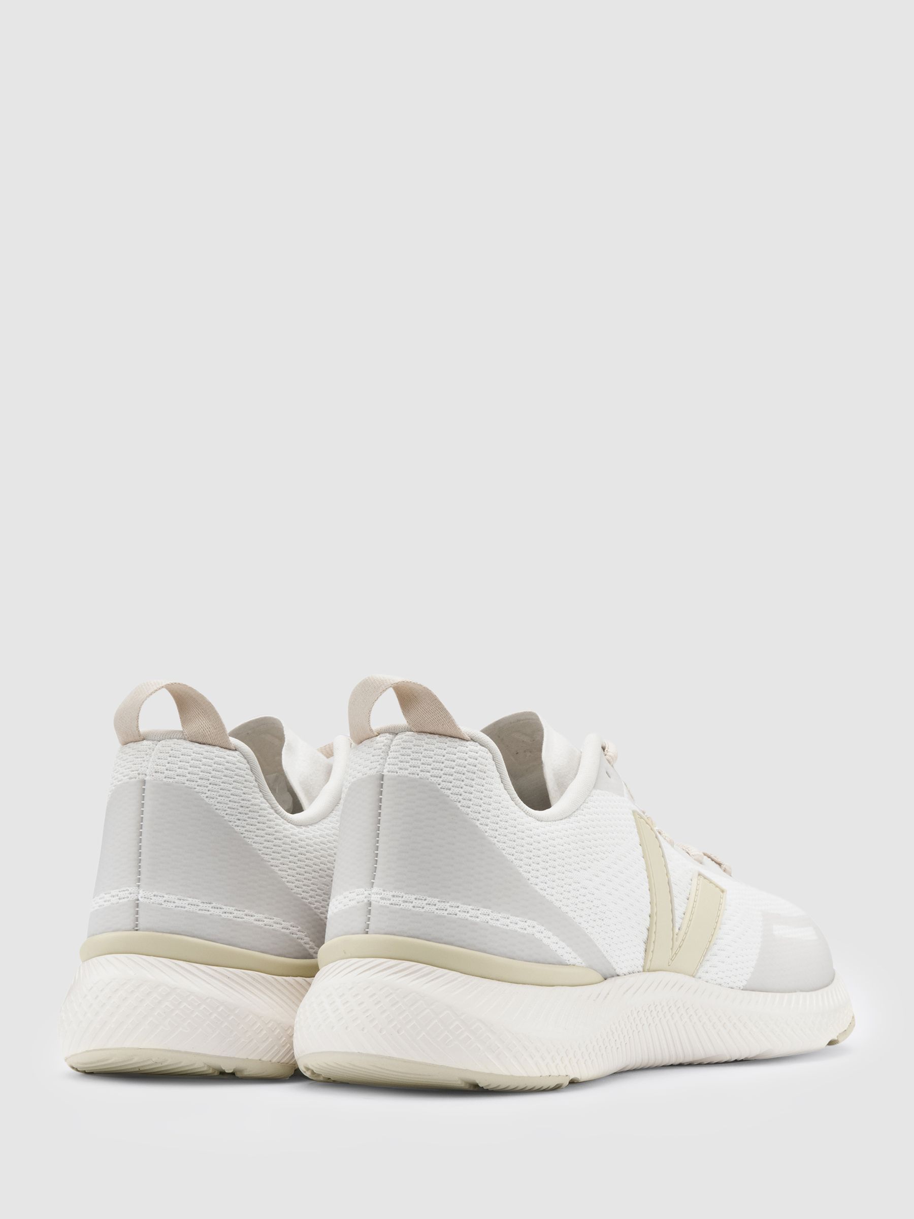 Reiss Veja Impala Lightweight Trainers in Egg Shell Pierre 
