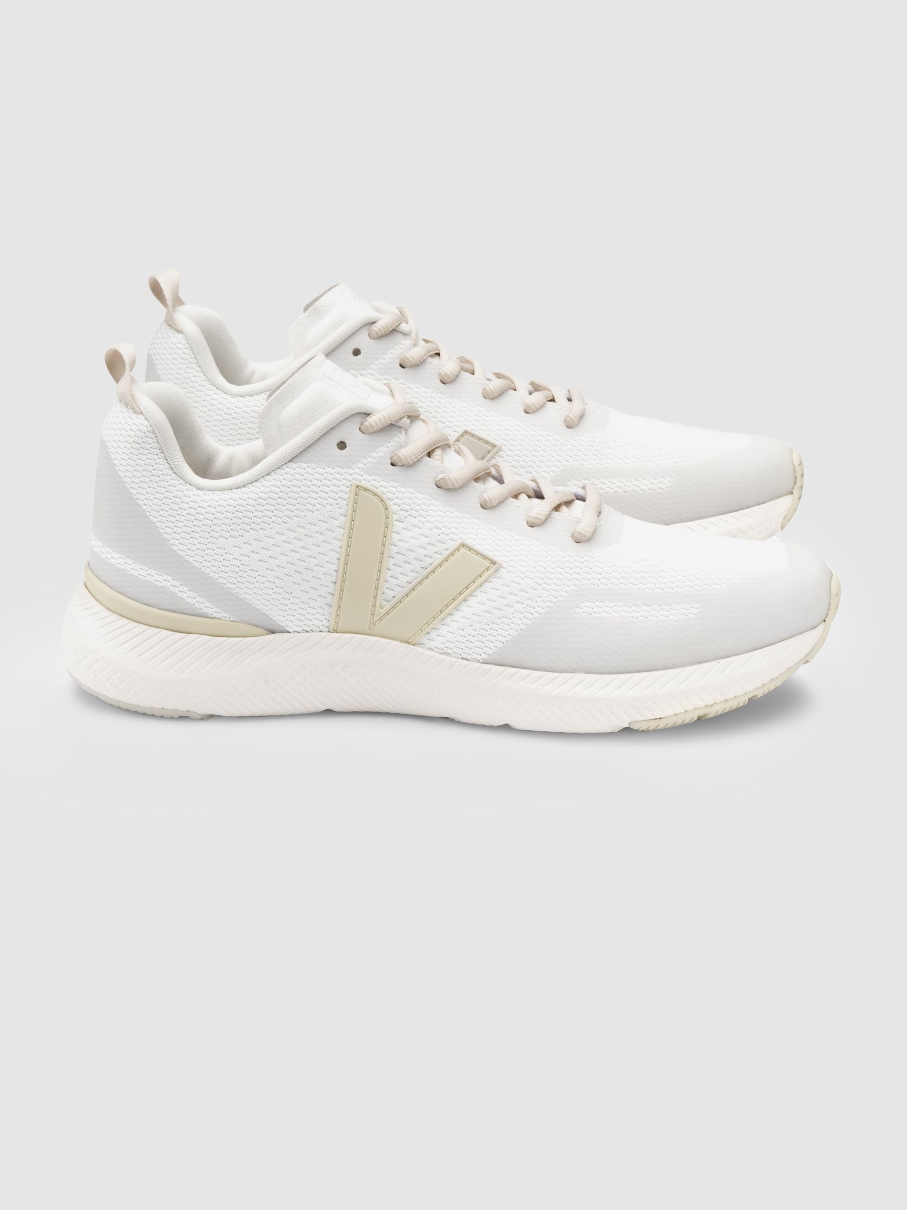 Veja Impala Lightweight Trainers in Egg Shell Pierre - Image 4 of 4