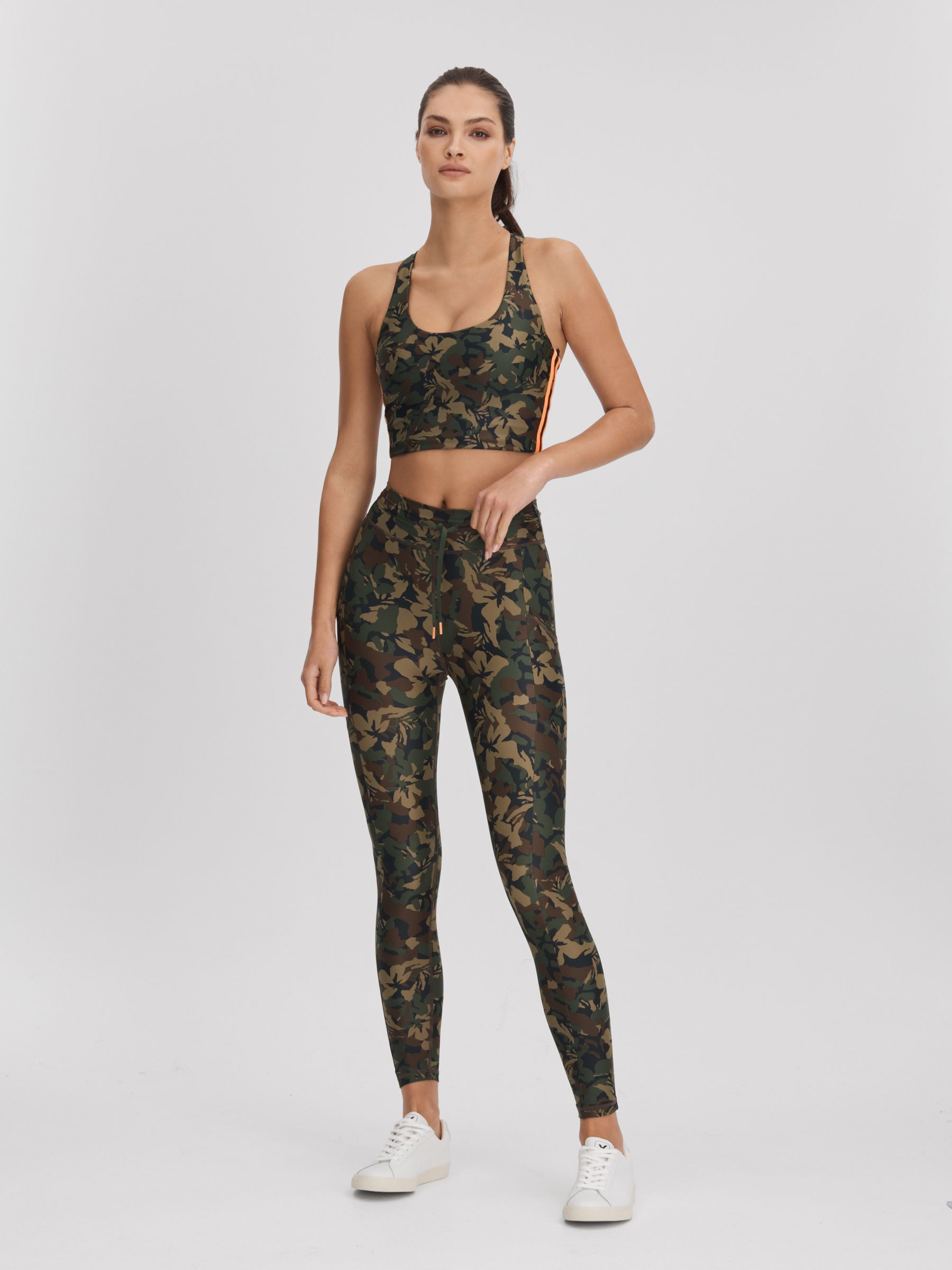 The Upside Camouflage Sports Bra in Camo - Image 3 of 5