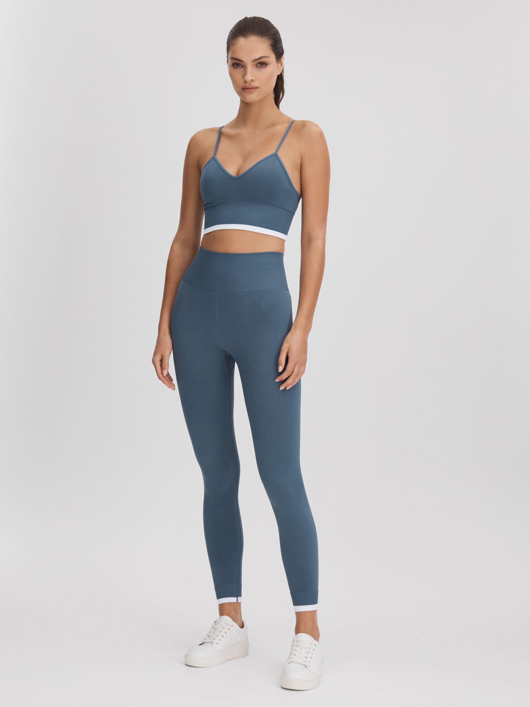 The Upside High Rise Leggings in Blue - Image 3 of 5