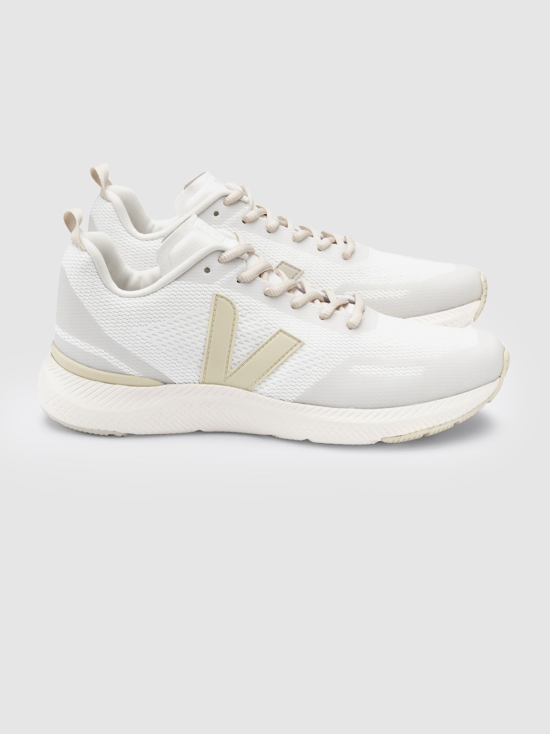 Veja Impala Lightweight Trainers in Egg Shell Pierre - Image 4 of 4