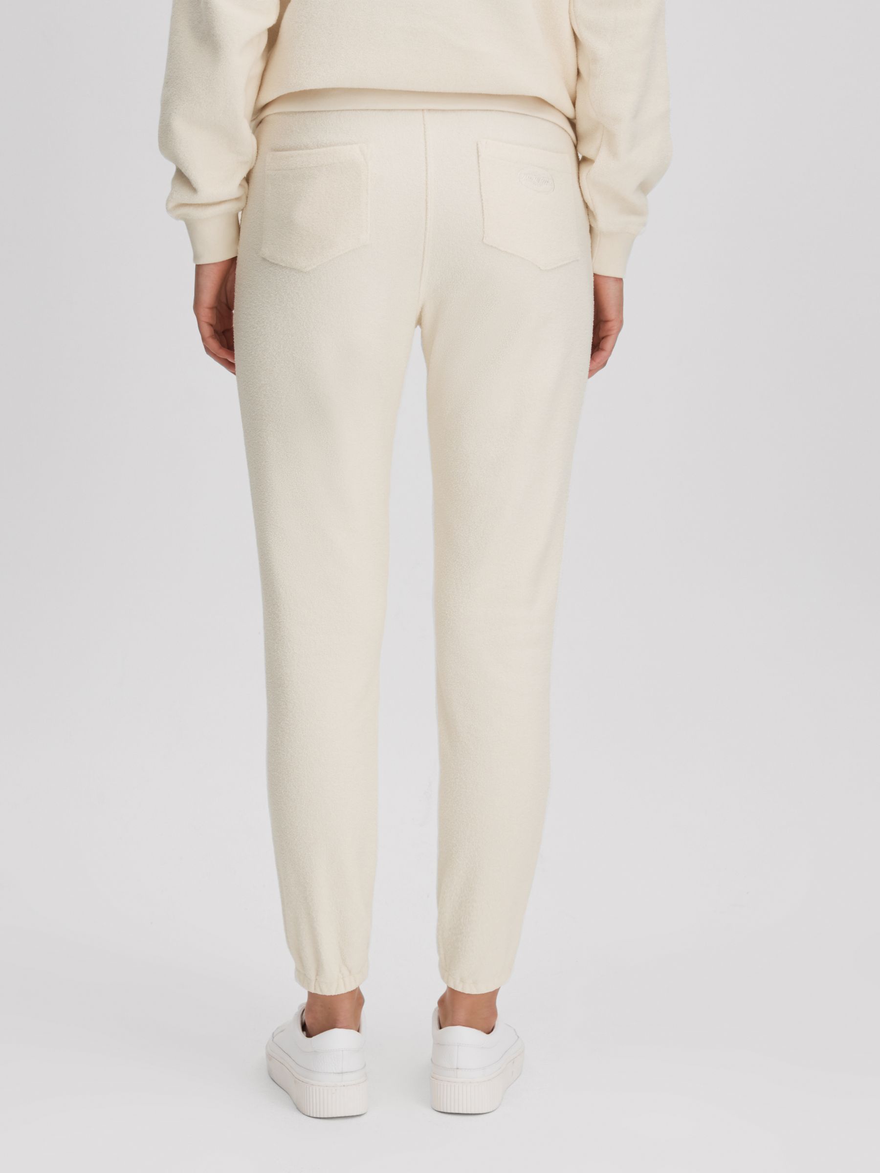 The Upside Elasticated Cuffed Joggers in Natural - Image 4 of 5