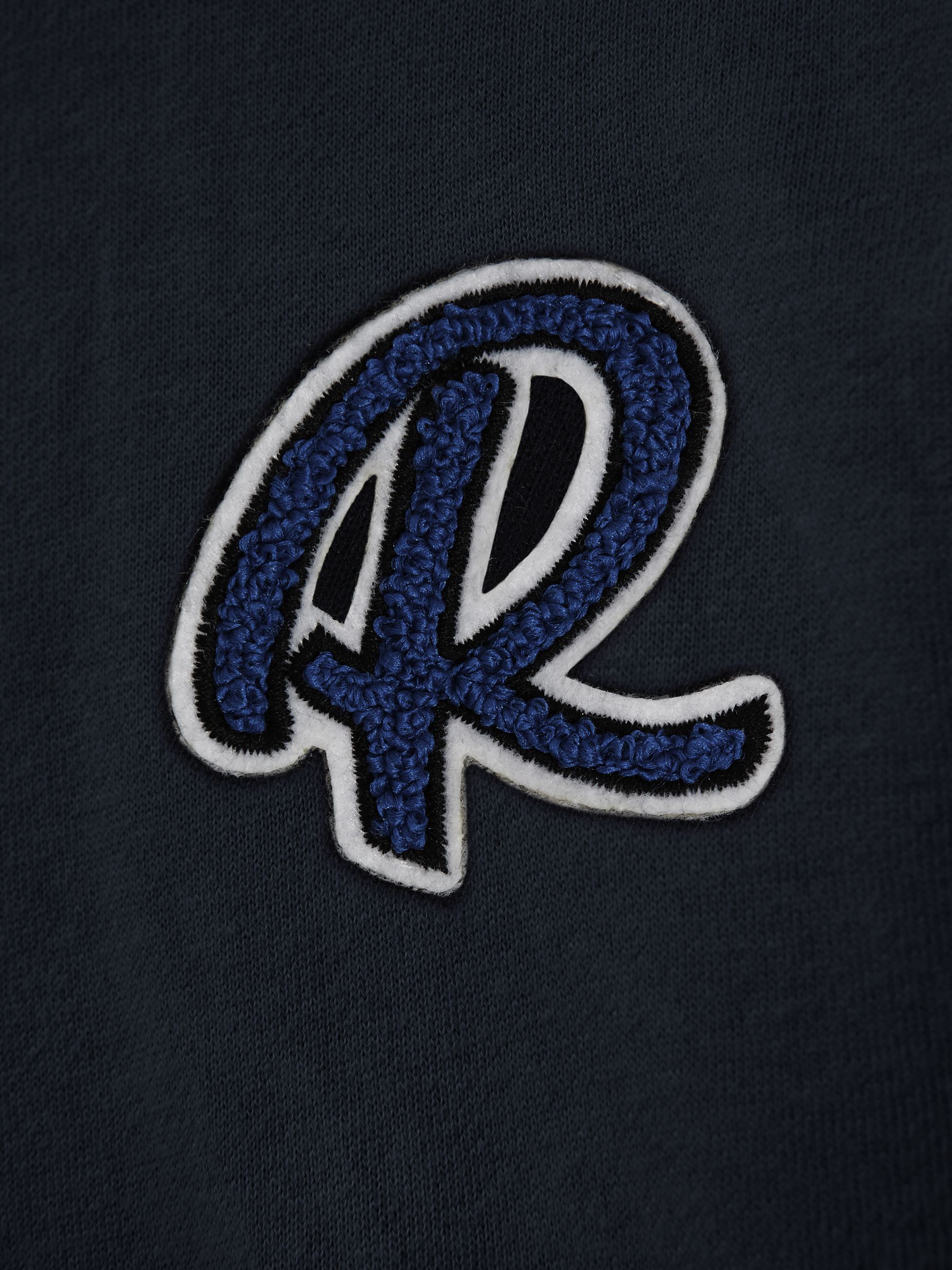 3-9 yrs Elasticated Waist Motif Joggers in Navy - Image 4 of 4