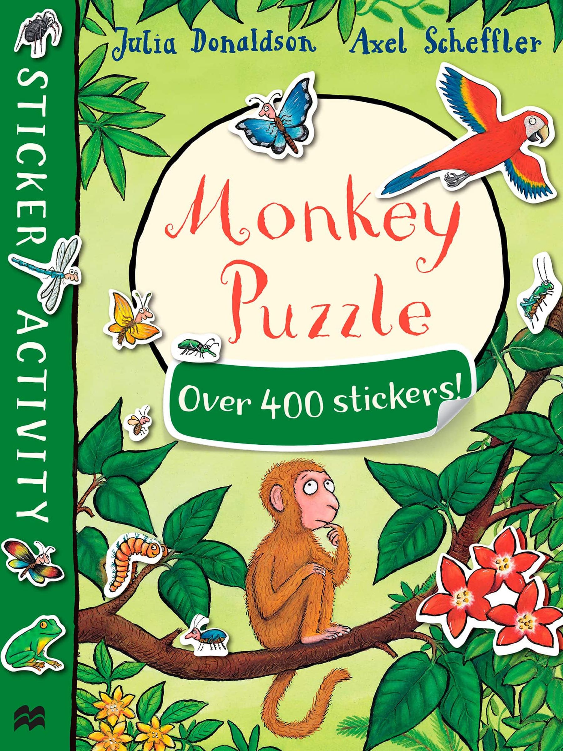 Monkey Puzzle Sticker Book - Image 1 of 1