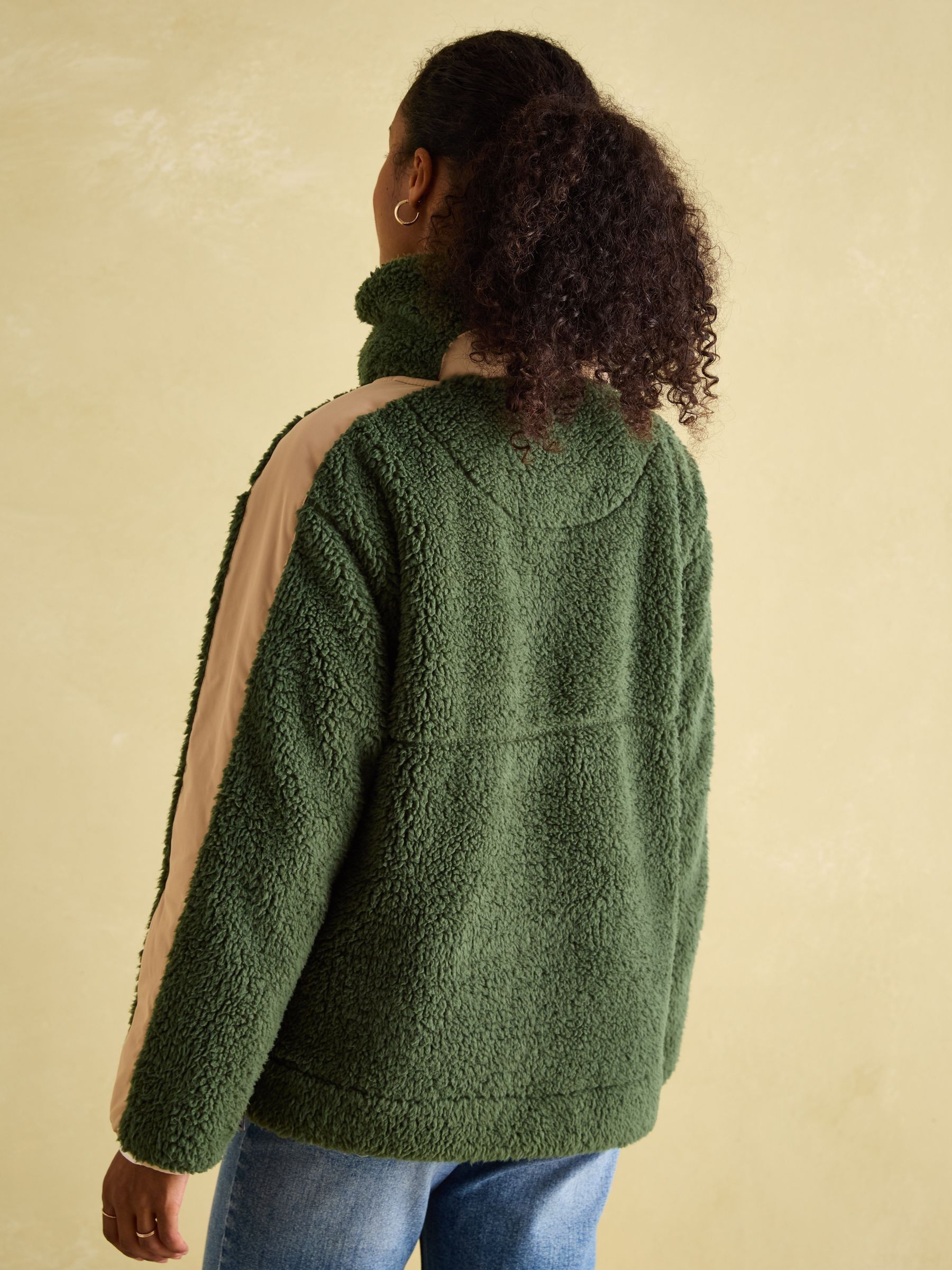 Tilly Green Quarter Zip Fleece - Image 2 of 7