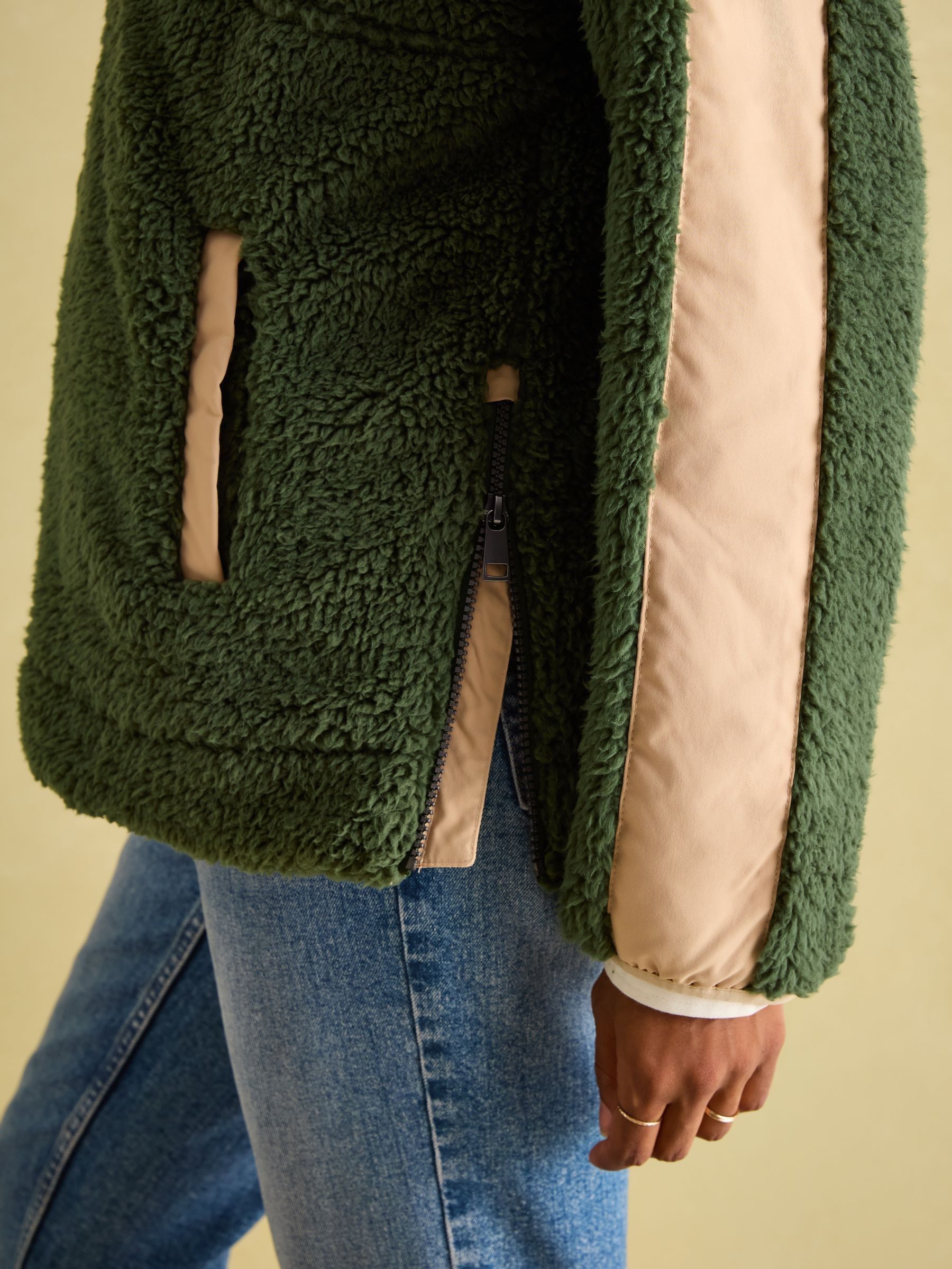 Tilly Green Quarter Zip Fleece - Image 5 of 7