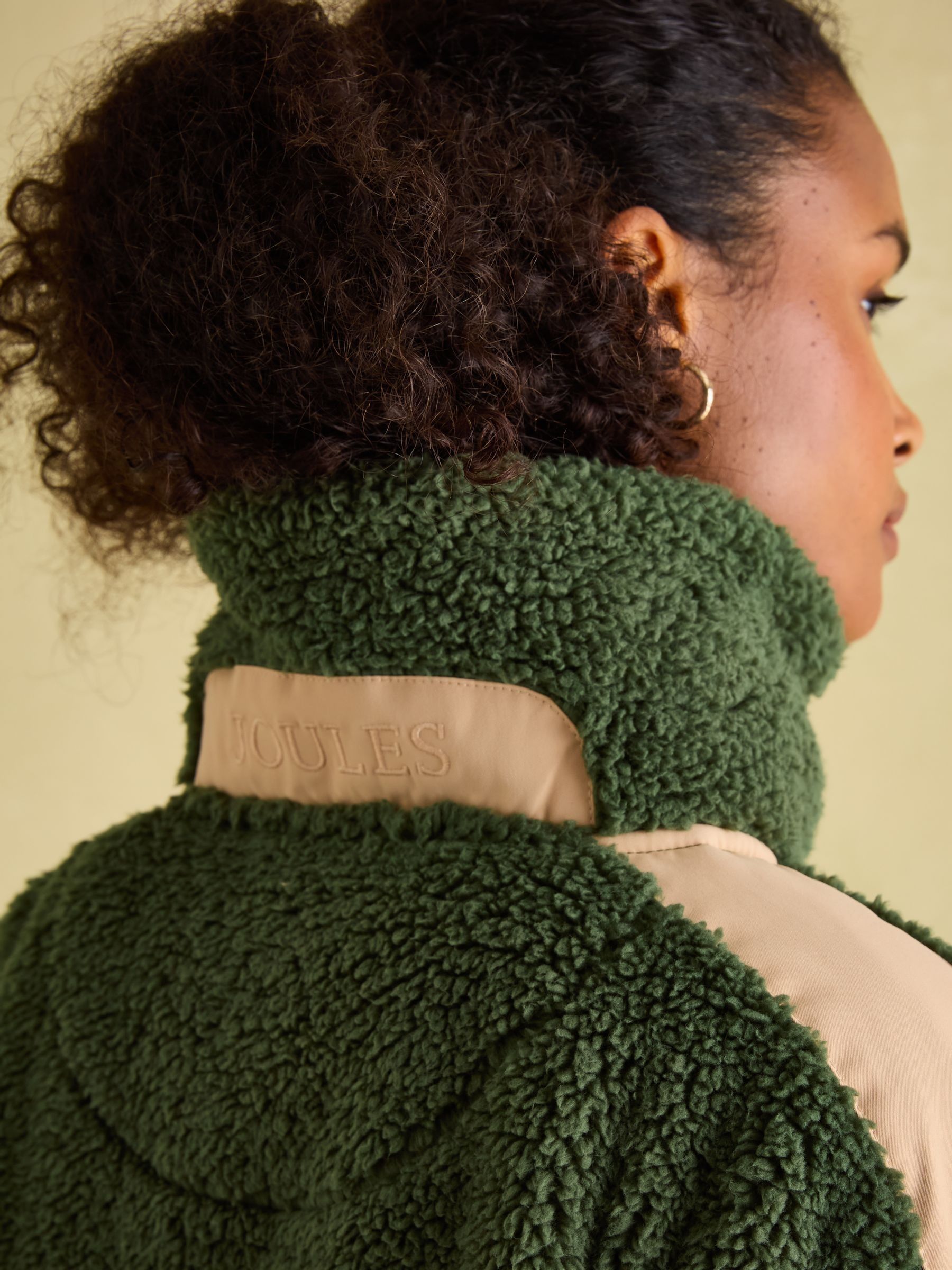 Tilly Green Quarter Zip Fleece - Image 6 of 7