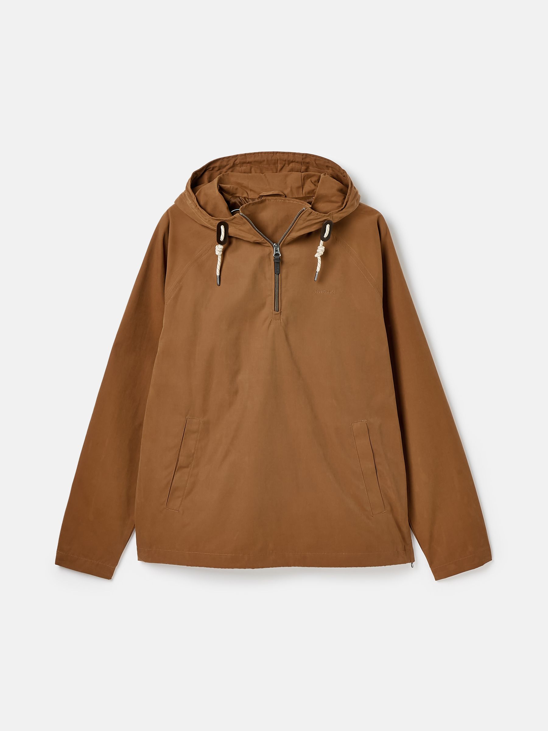 Wilton Brown Pullover Wax Jacket - Image 6 of 6