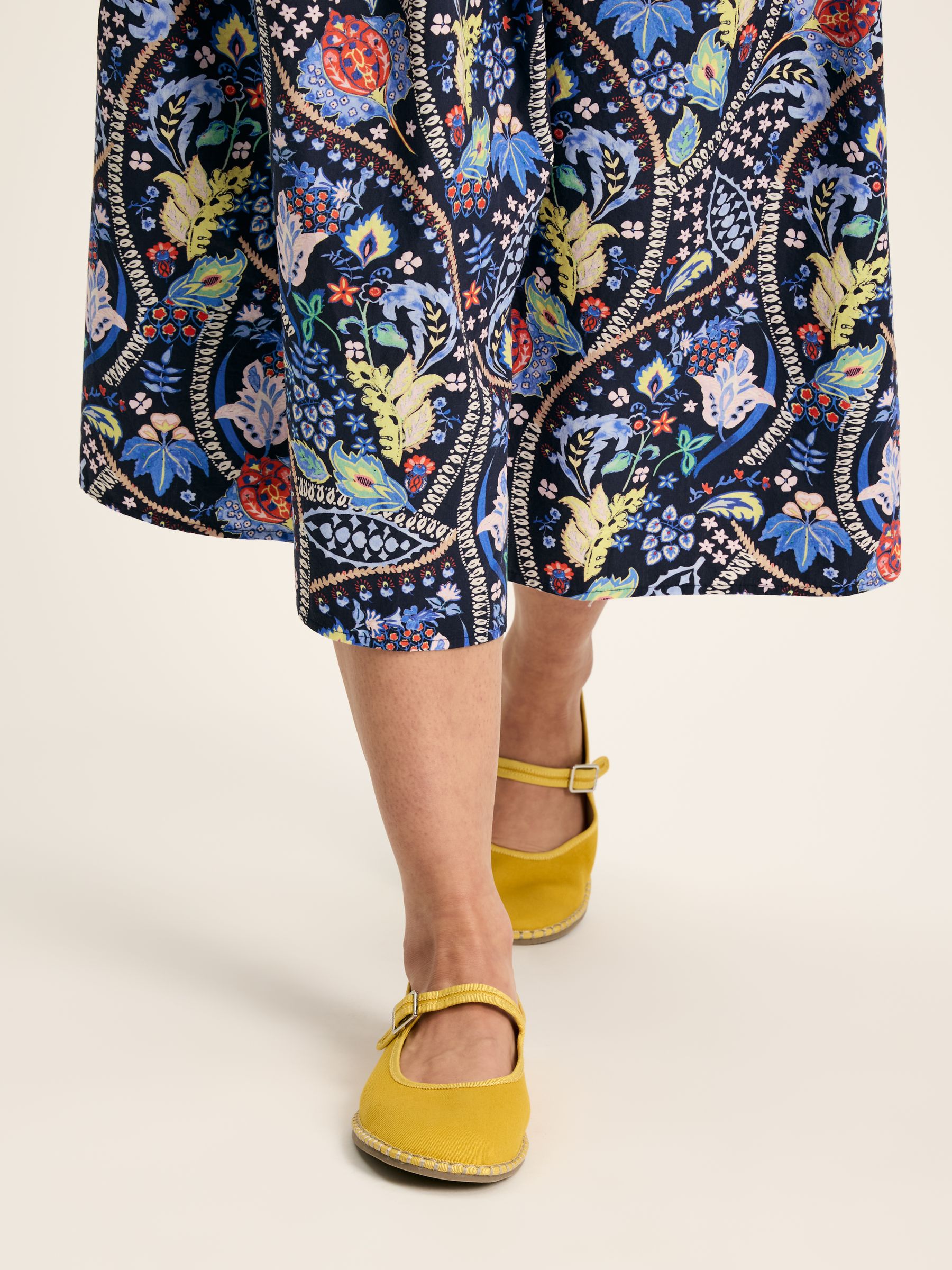 Elle Navy Co-Ord Midi Skirt - Image 6 of 7