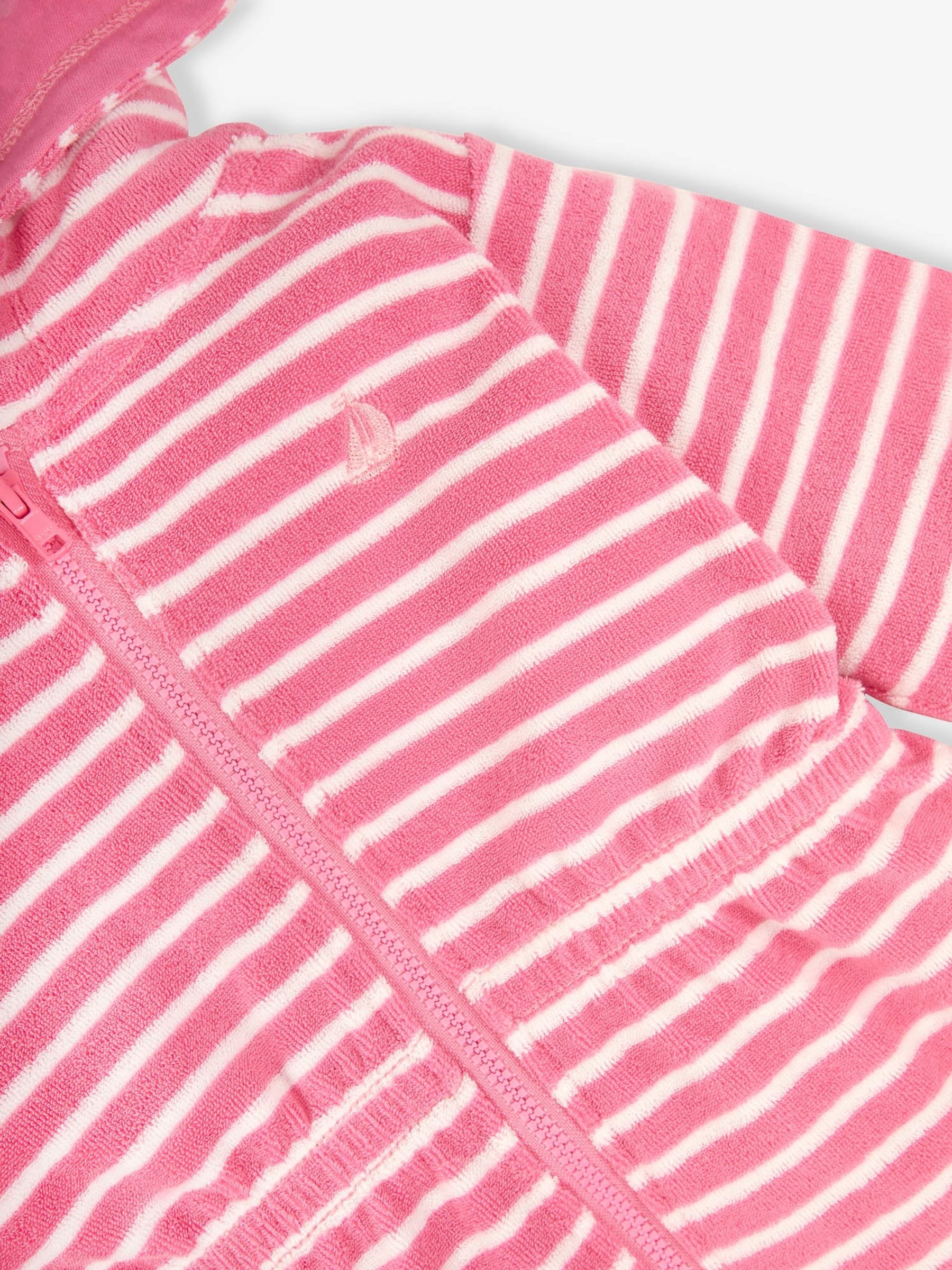 Pink Towelling Zip-Up Dress - Image 2 of 2
