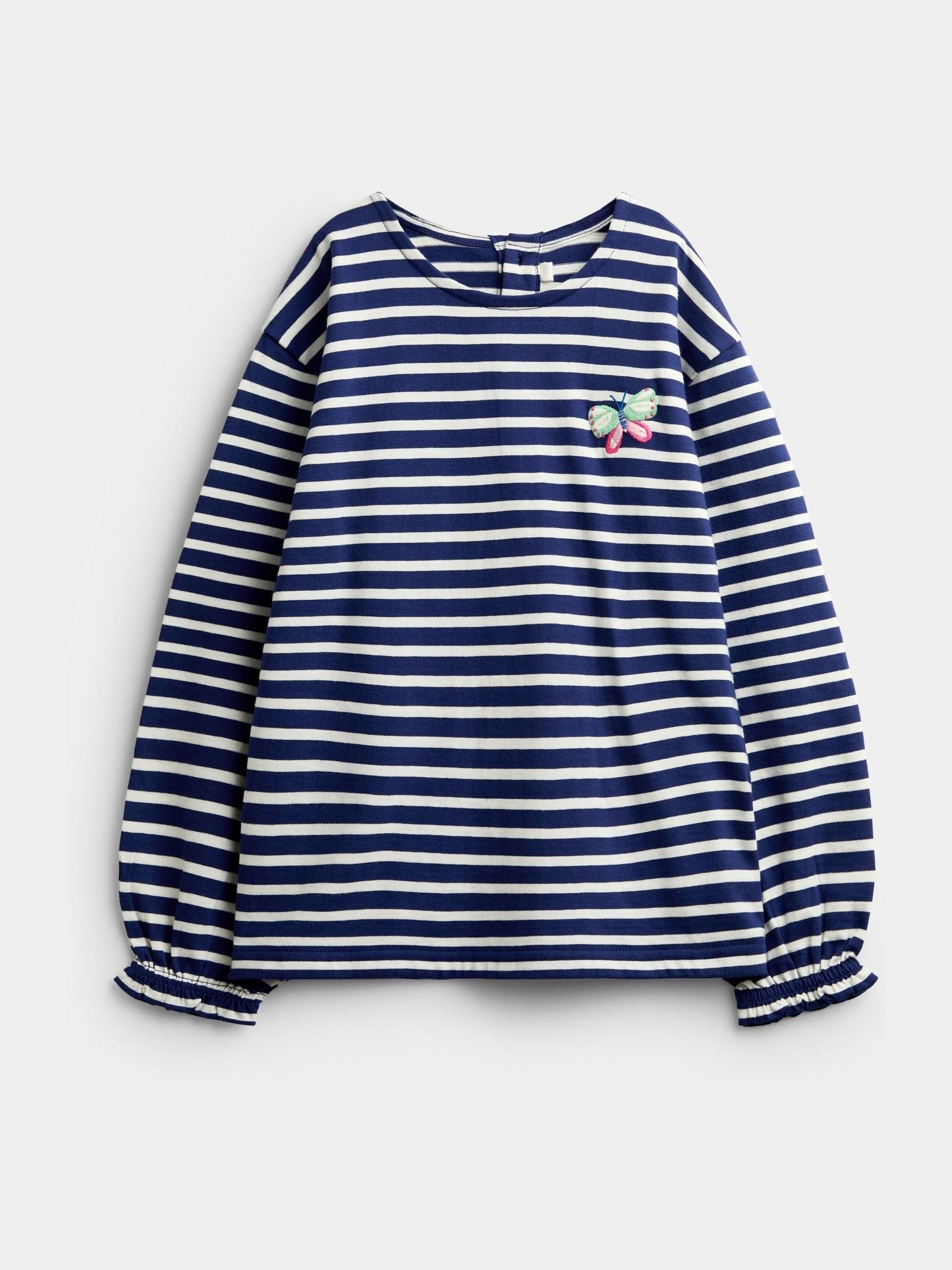 Navy Blue Butterfly 3-Pack Long Sleeve T-Shirts - Image 3 of 10