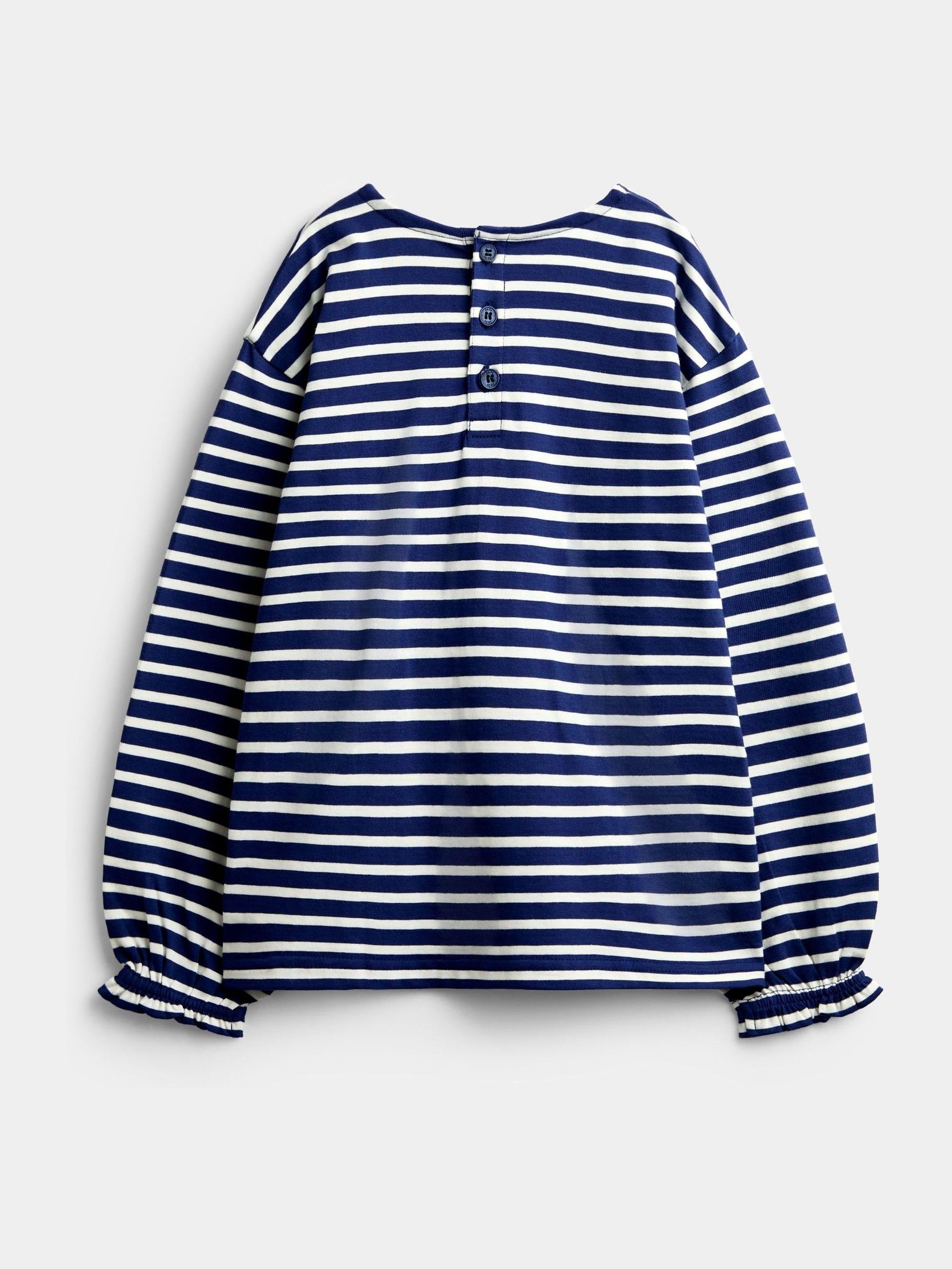 Navy Blue Butterfly 3-Pack Long Sleeve T-Shirts - Image 6 of 10